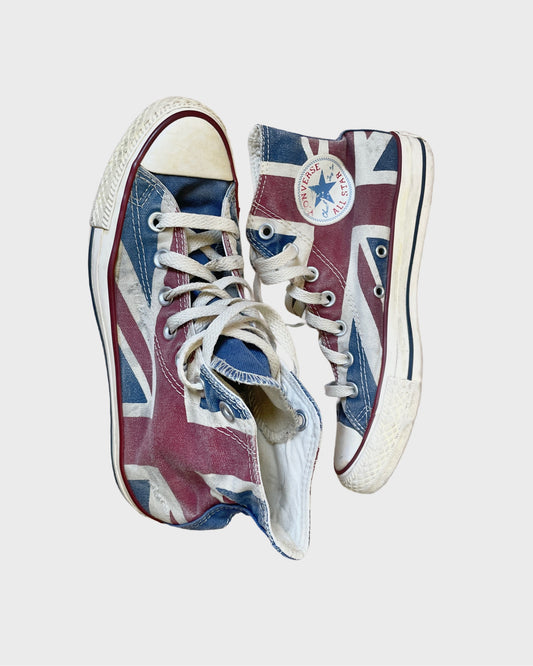 Vintage Union Jack Converse