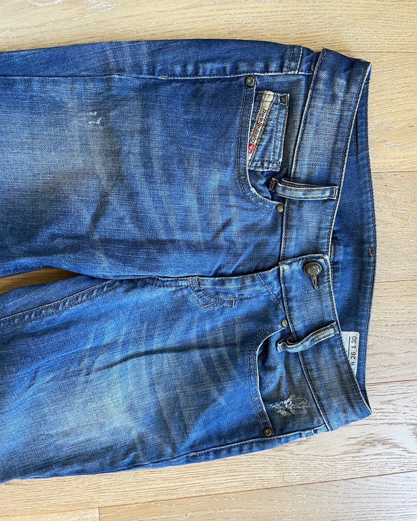 Vintage Diesel Flared Denim Jeans