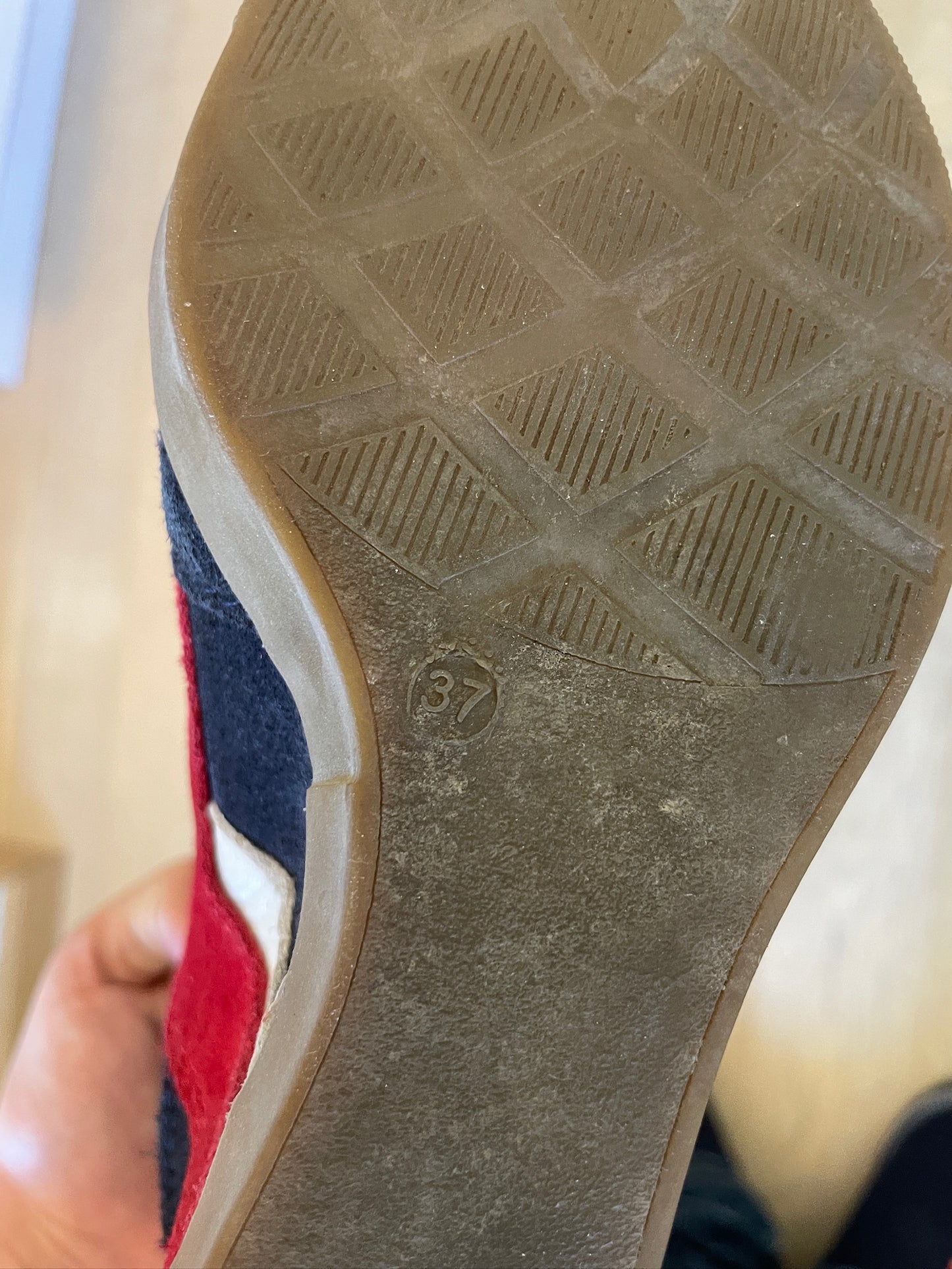Vintage Buffalo Wedge Sneaker