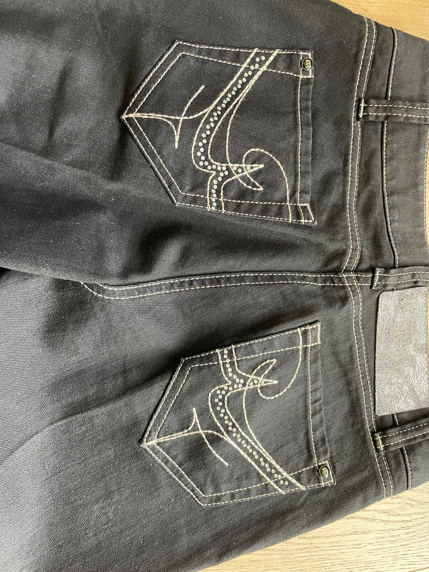 Vintage Flared Denim Jeans