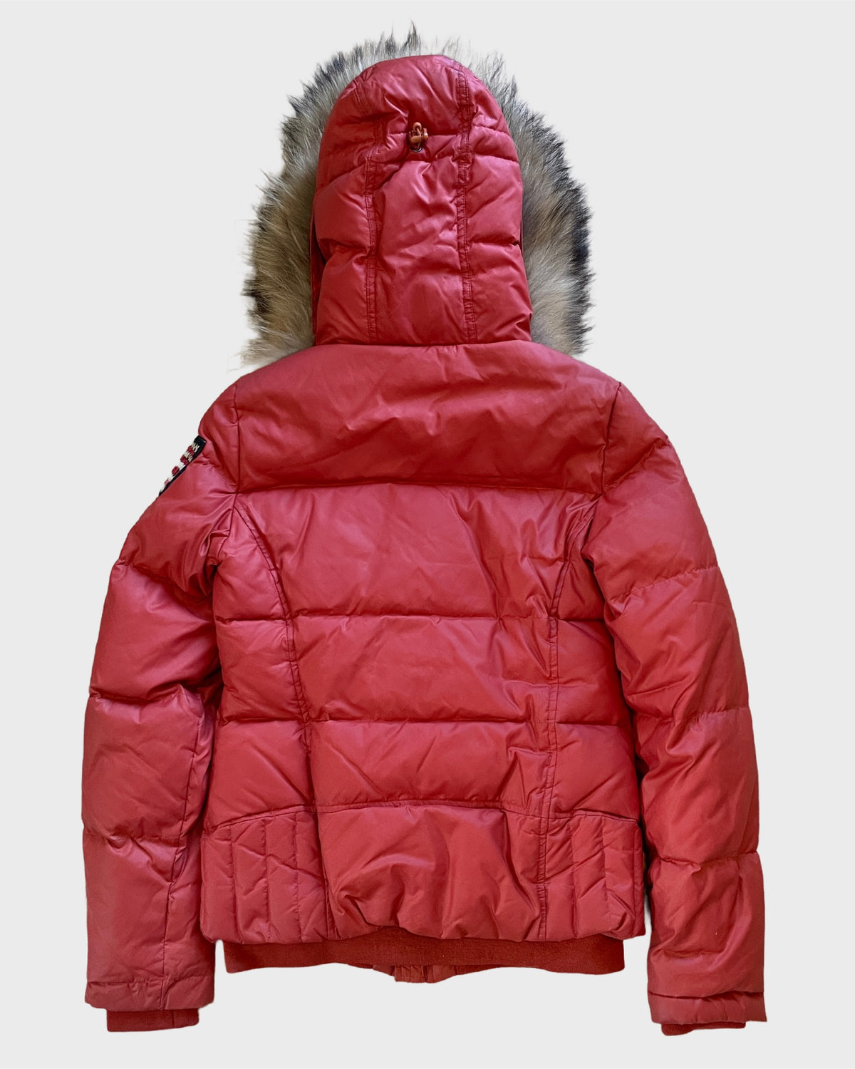 True Religion Fur Puffer Jacket