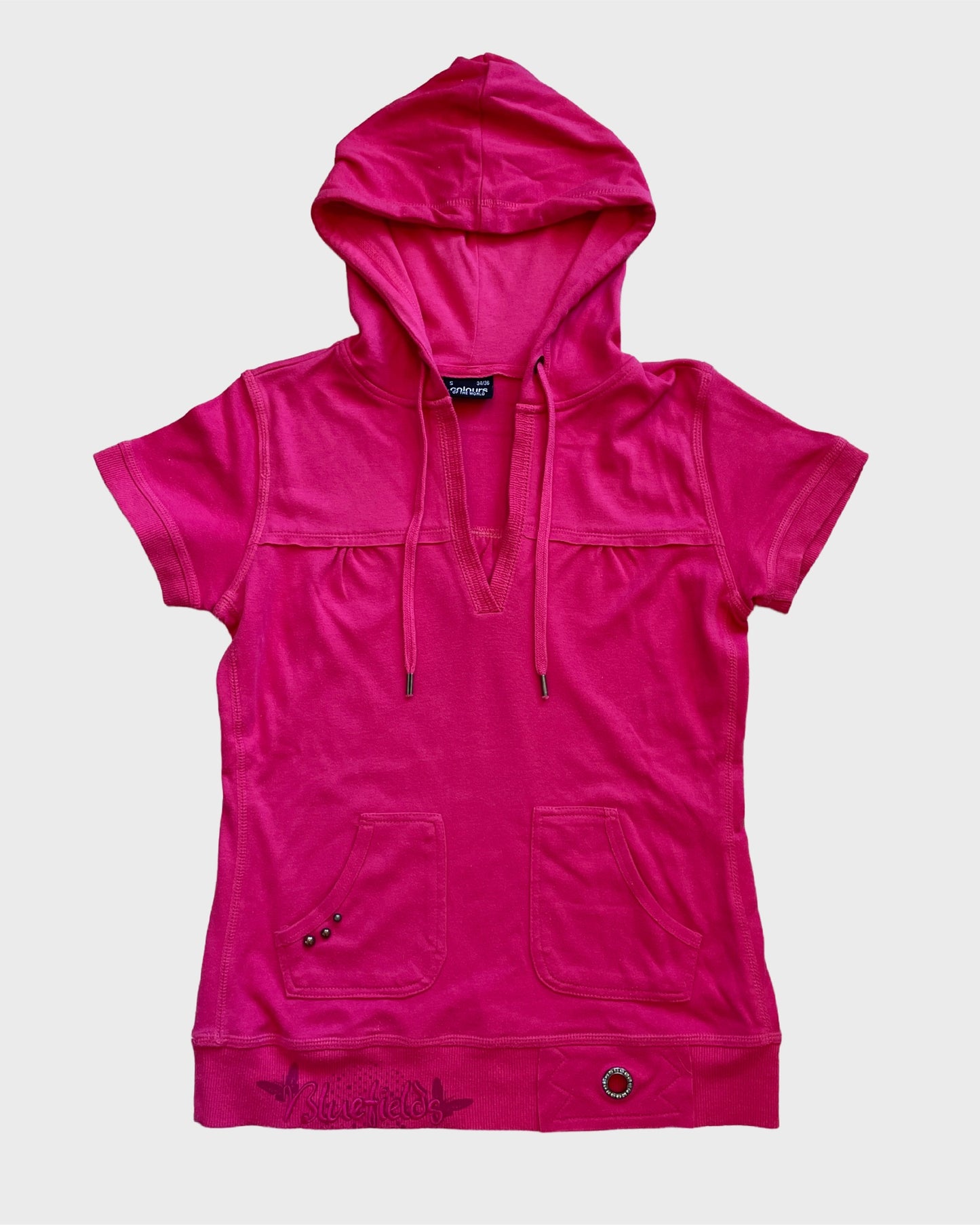 Vintage Shortsleeve Hoodie