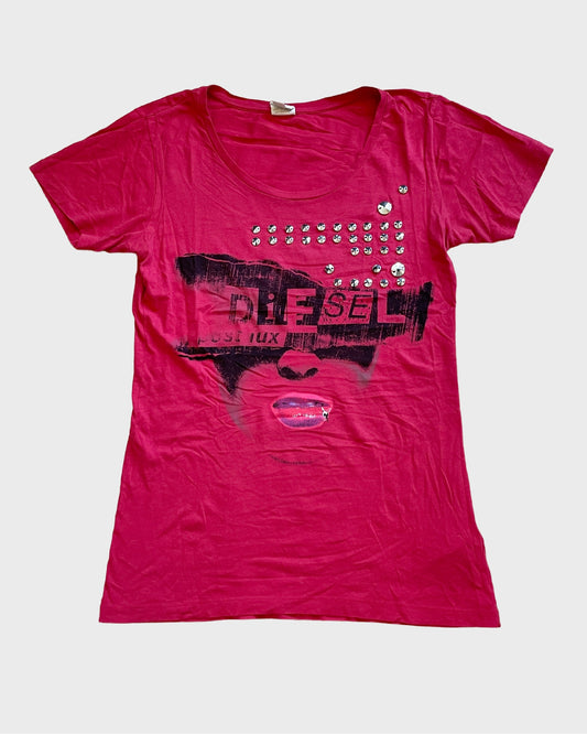 Vintage Diesel Studded T-Shirt