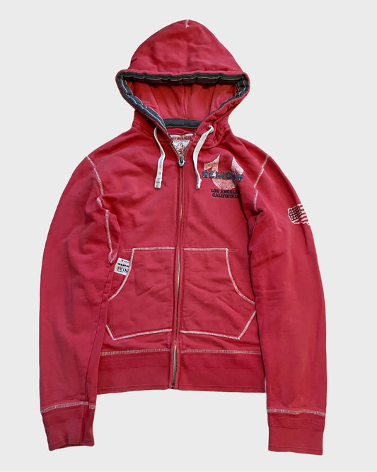 Vintage True Religion Zip Hoodie