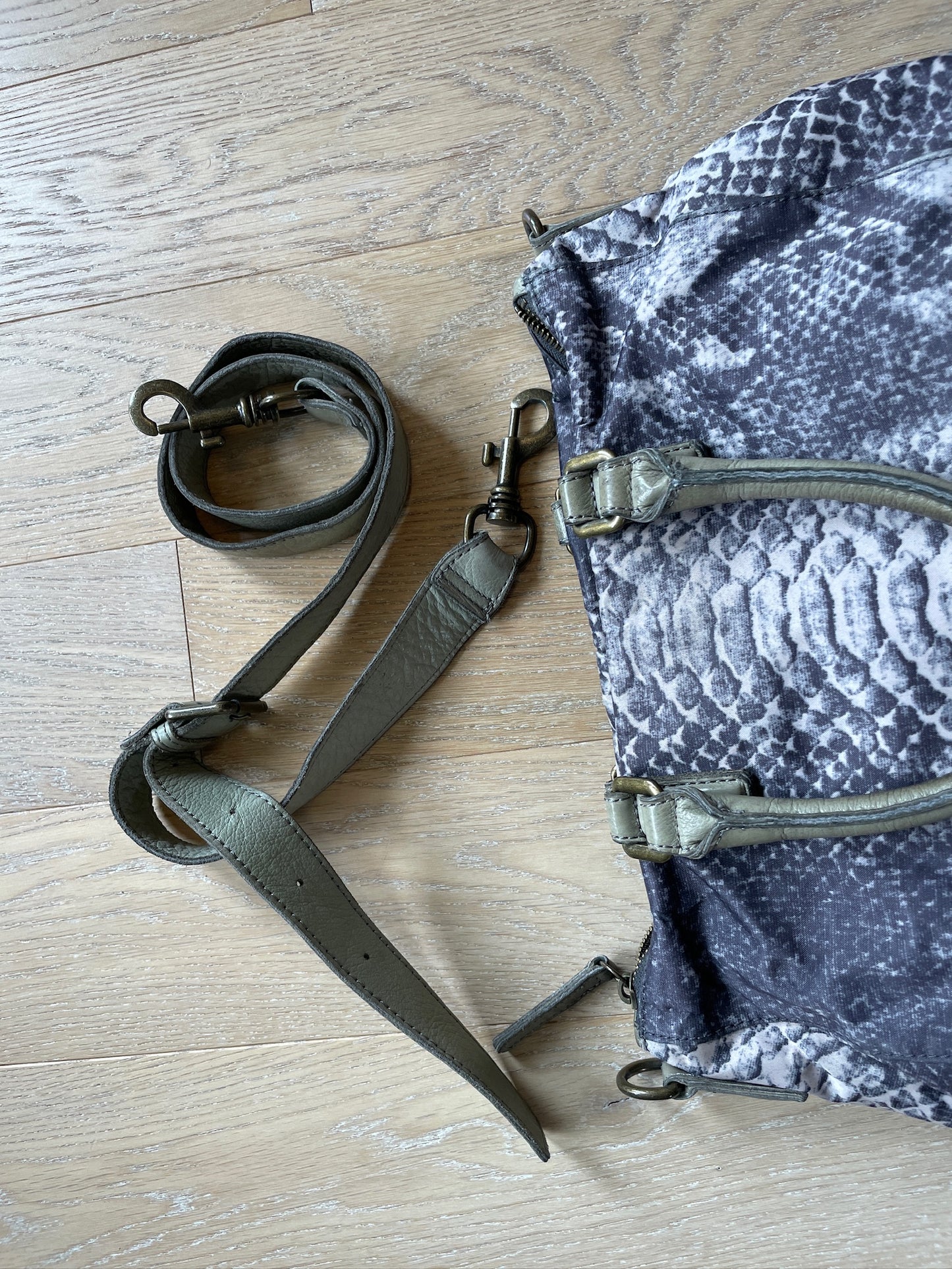 Vintage Liebeskind Snake Print Bag