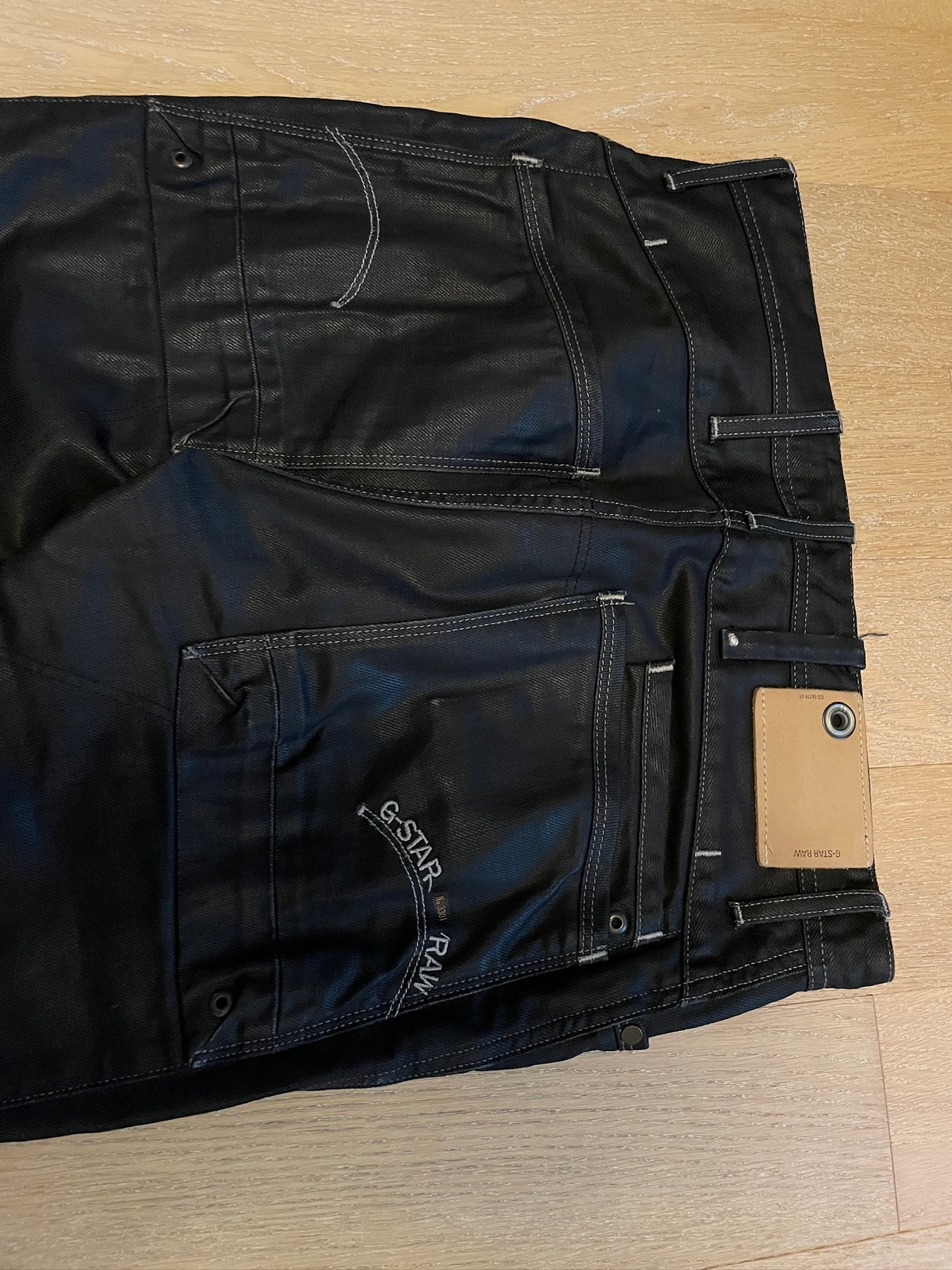 Vintage G-Star RAW Waxed Denim Jeans