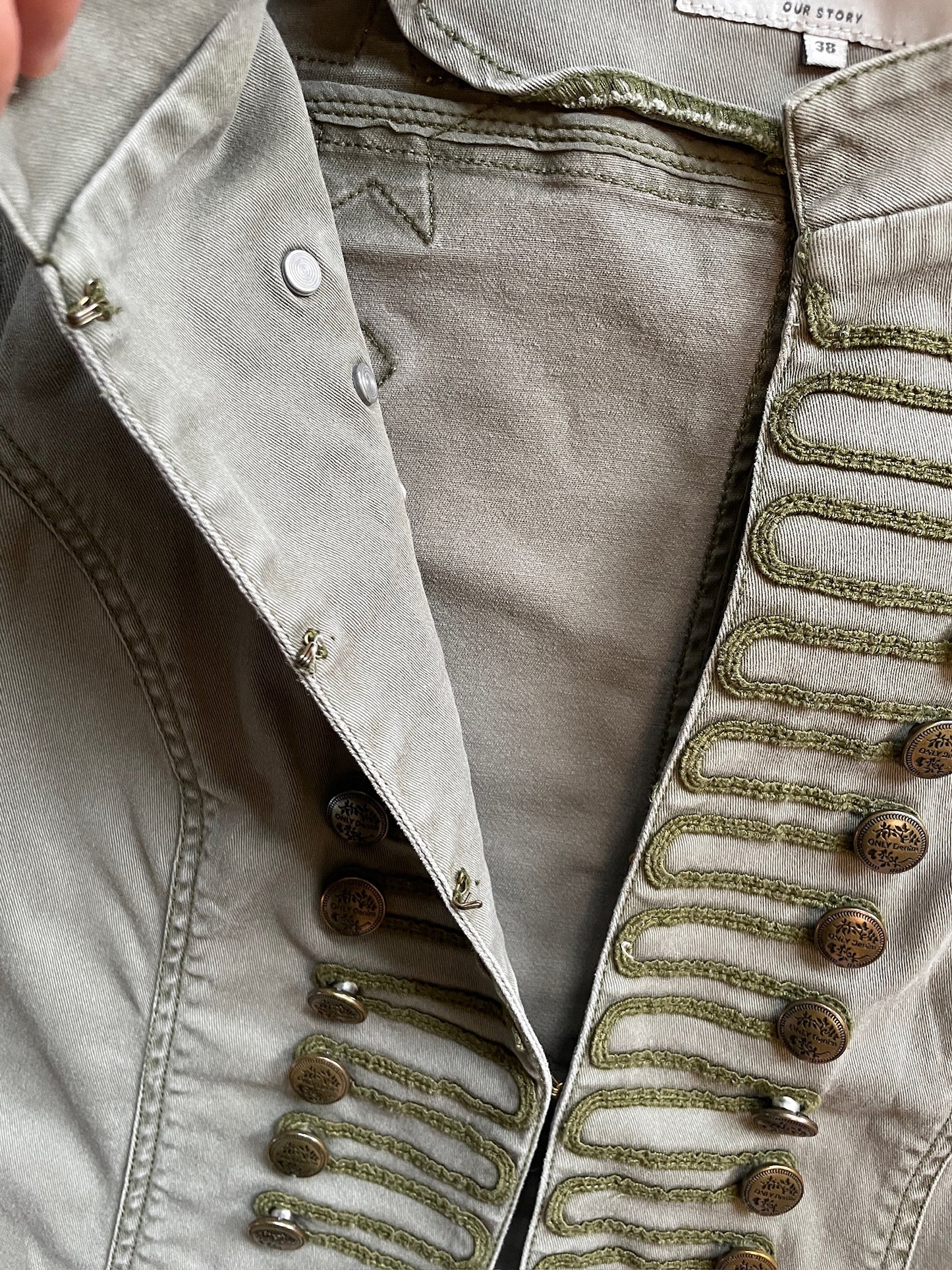 Vintage Military Napoleon Jacket