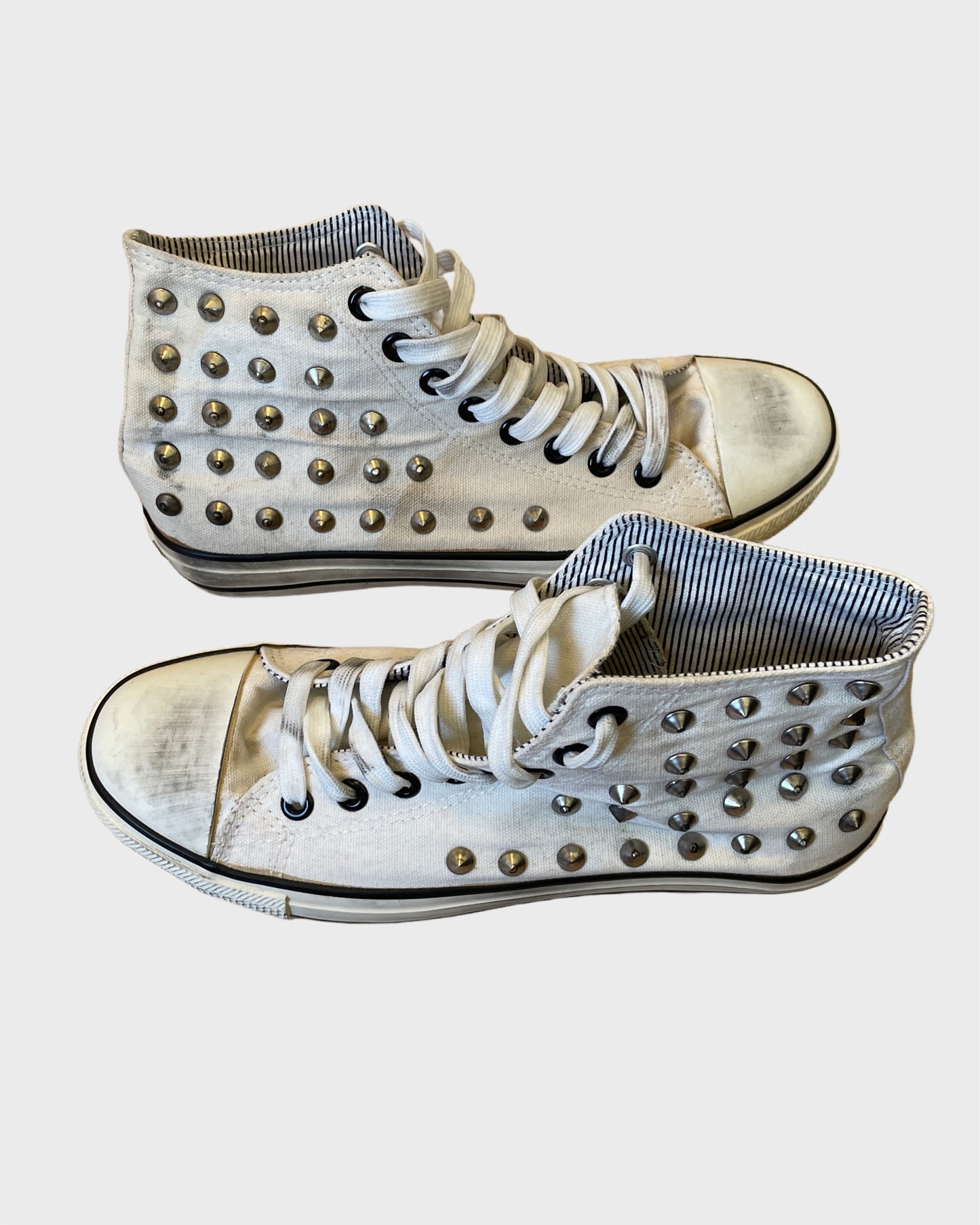 Vintage Studded Converse