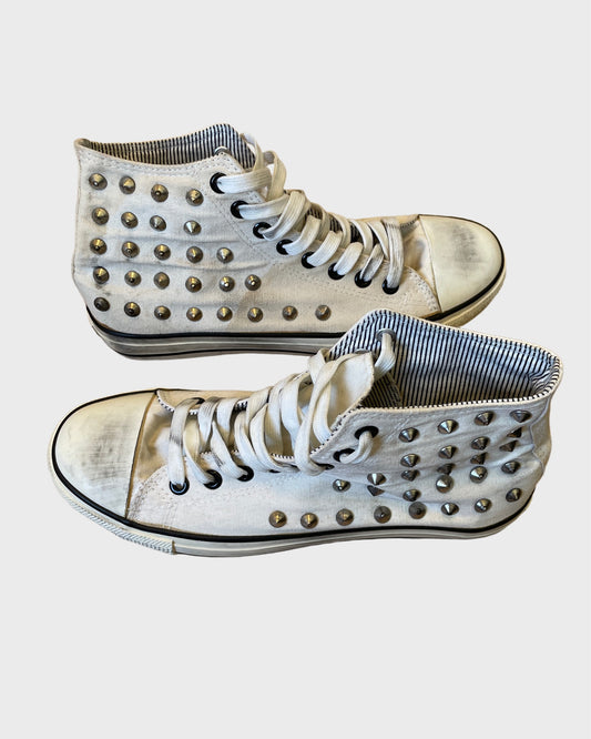 Vintage Studded Converse