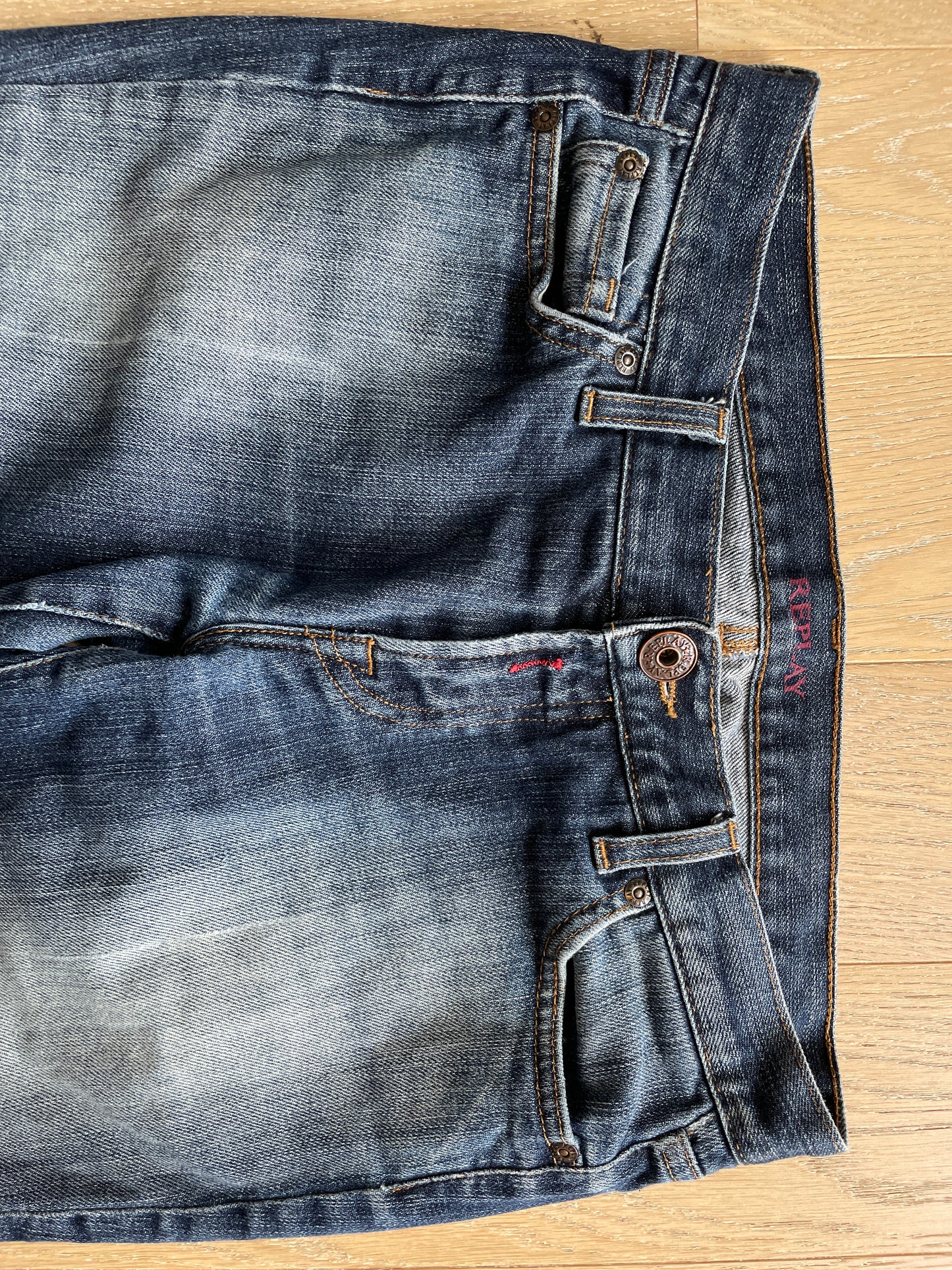 Vintage Flared Replay Denim Jeans