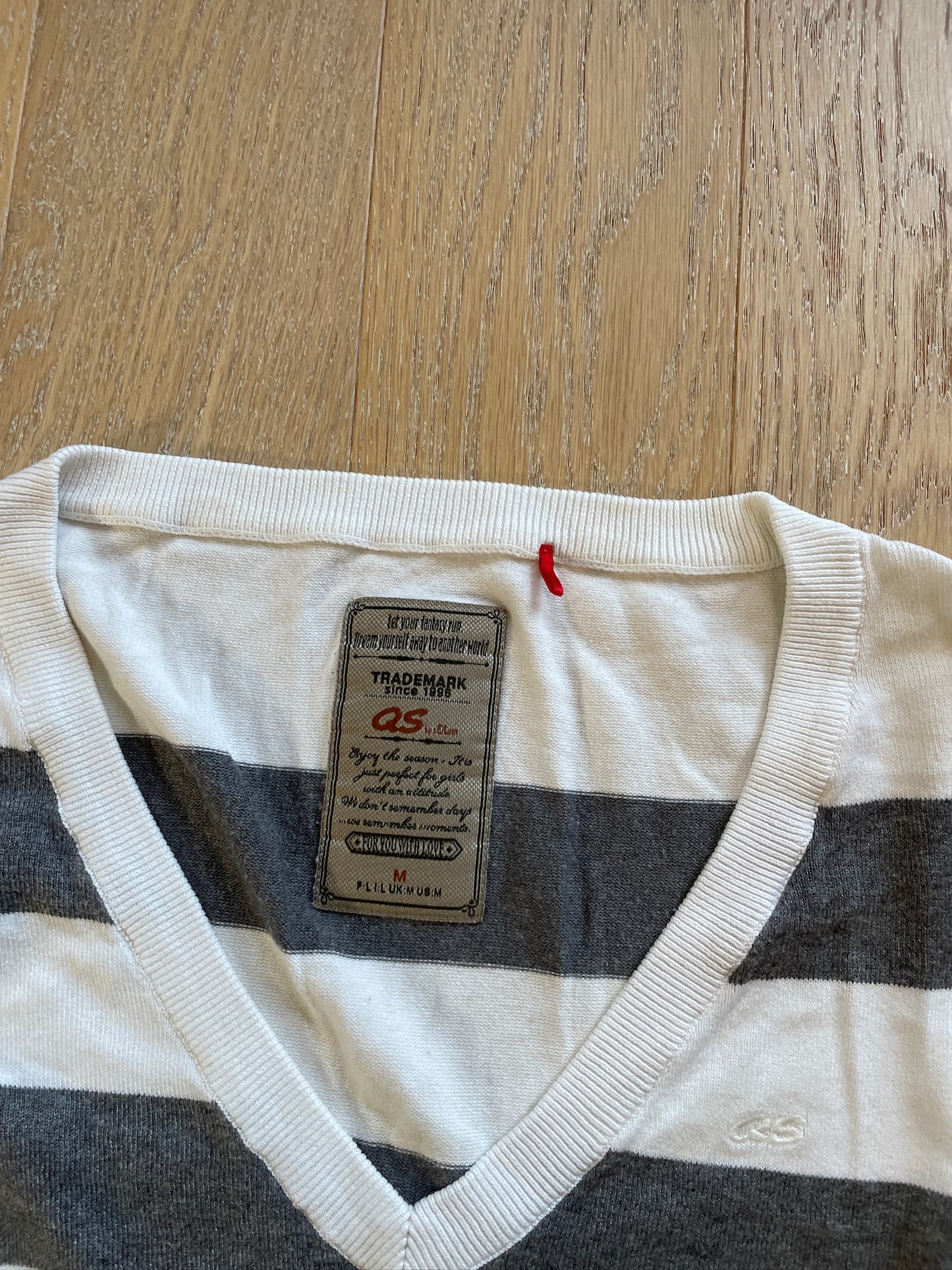 Vintage Striped Knit Sweater