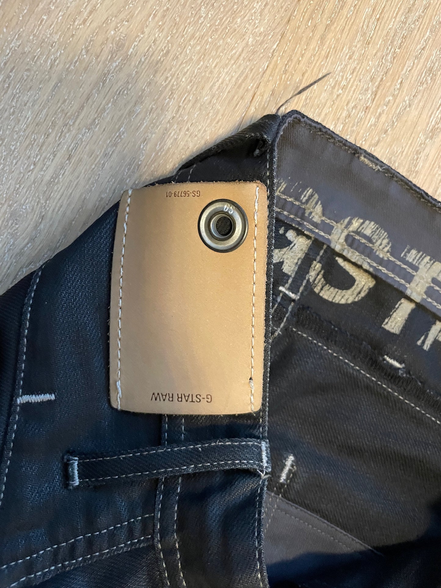 Vintage G-Star RAW Waxed Denim Jeans