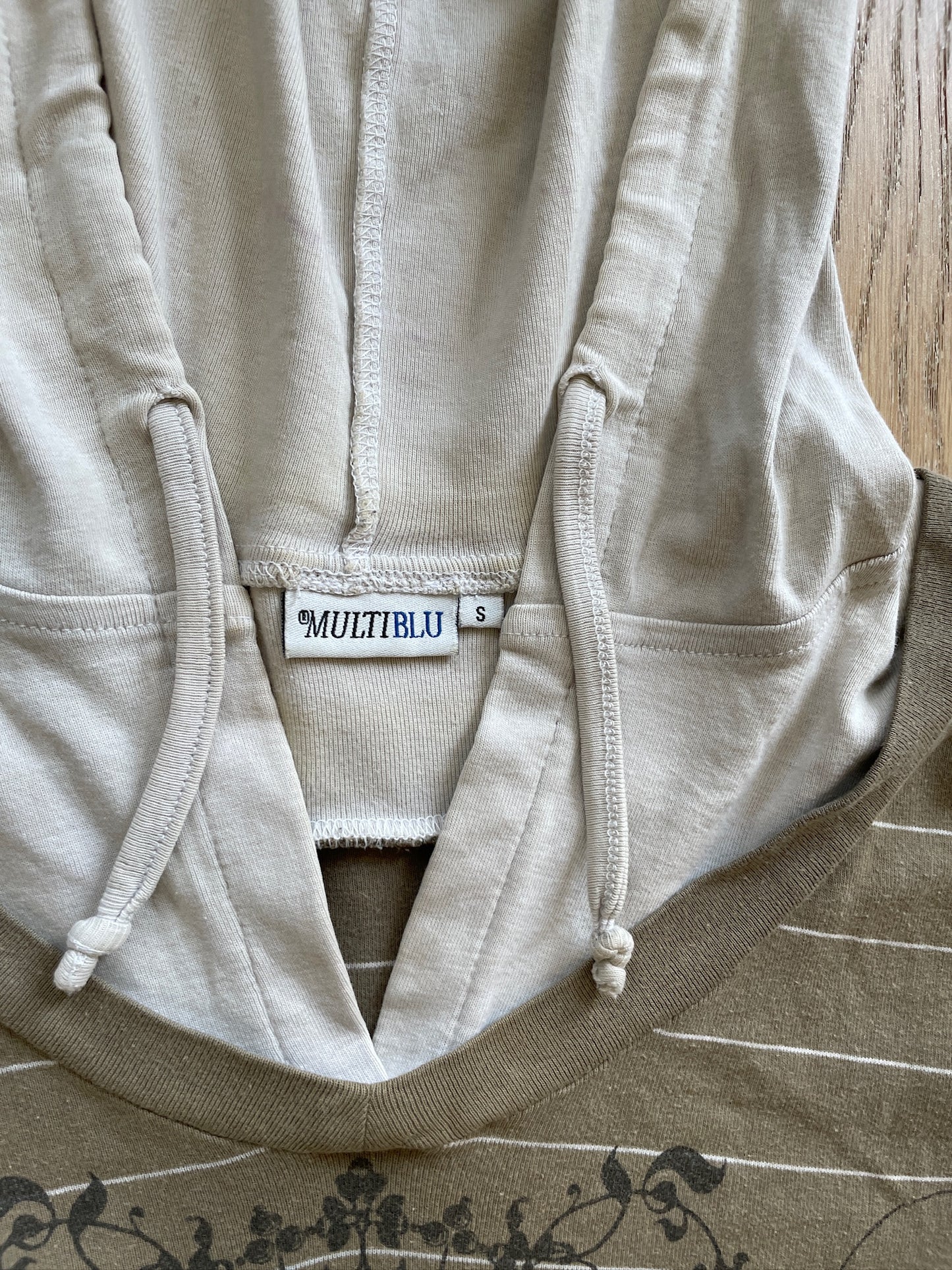 Vintage Short Sleeve Hoodie