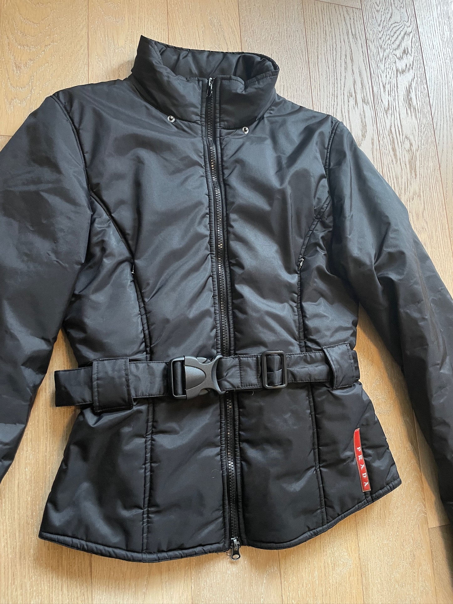 Vintage Prada Linea Rossa Belted Jacket