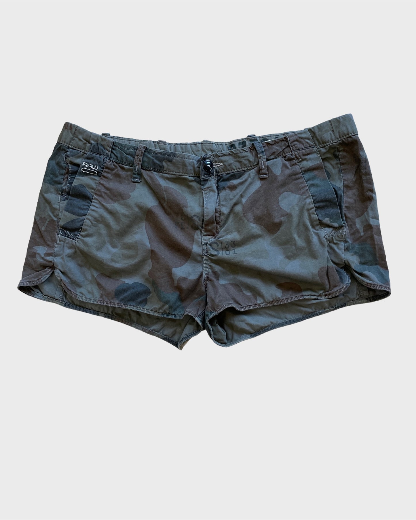 Vintage G-Star RAW Camouflage Shorts