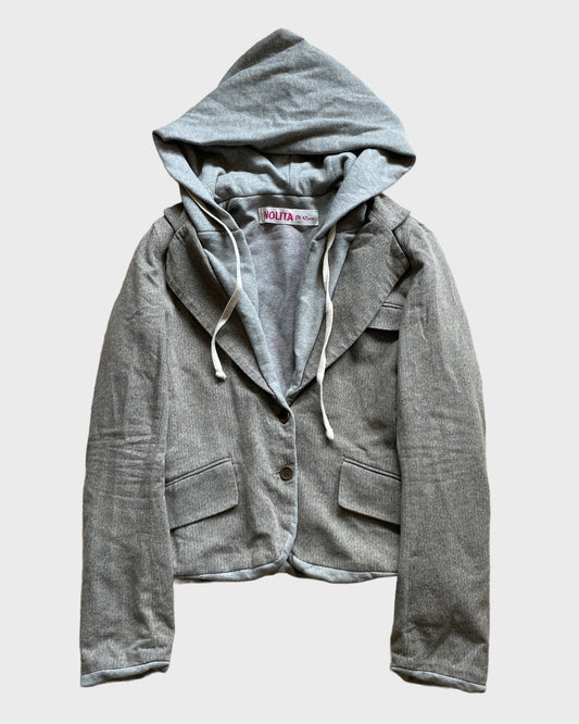 Vintage Hooded Blazer