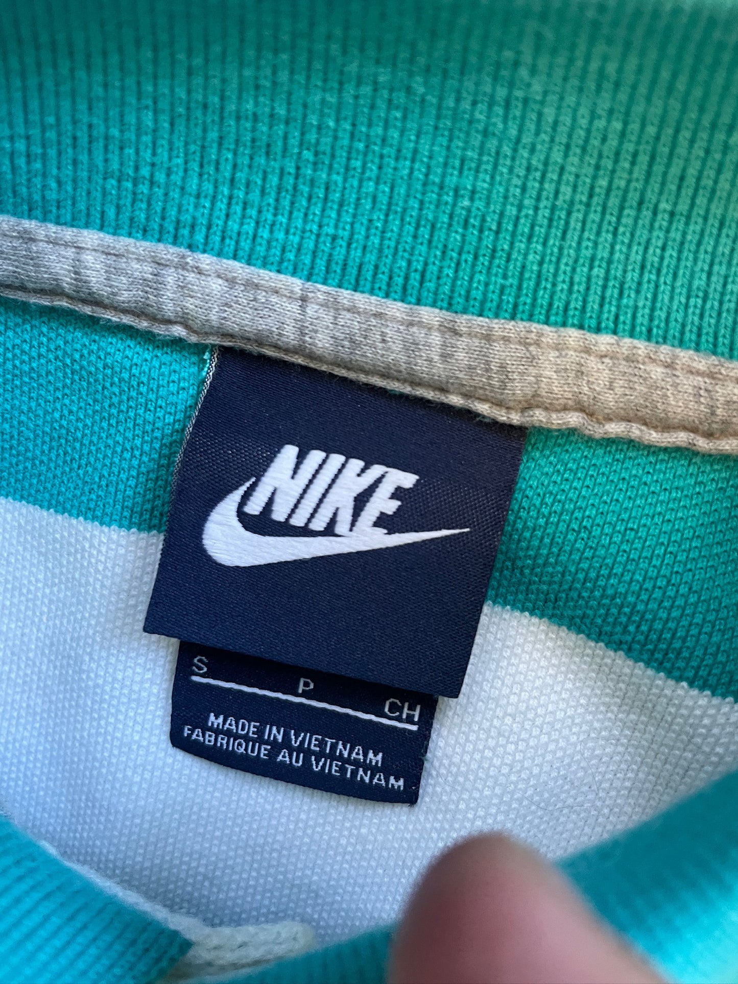 Vintage Nike Striped Polo