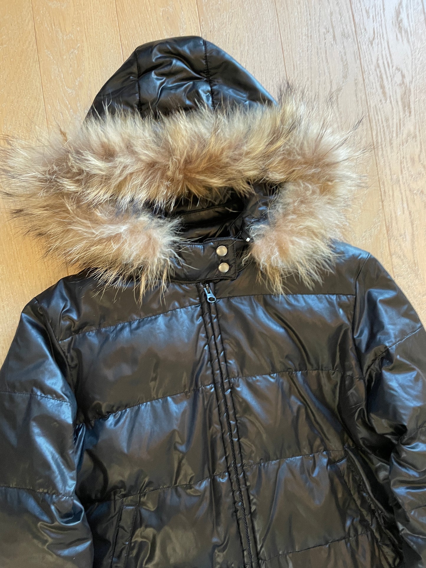Vintage Fur Puffer Jacket
