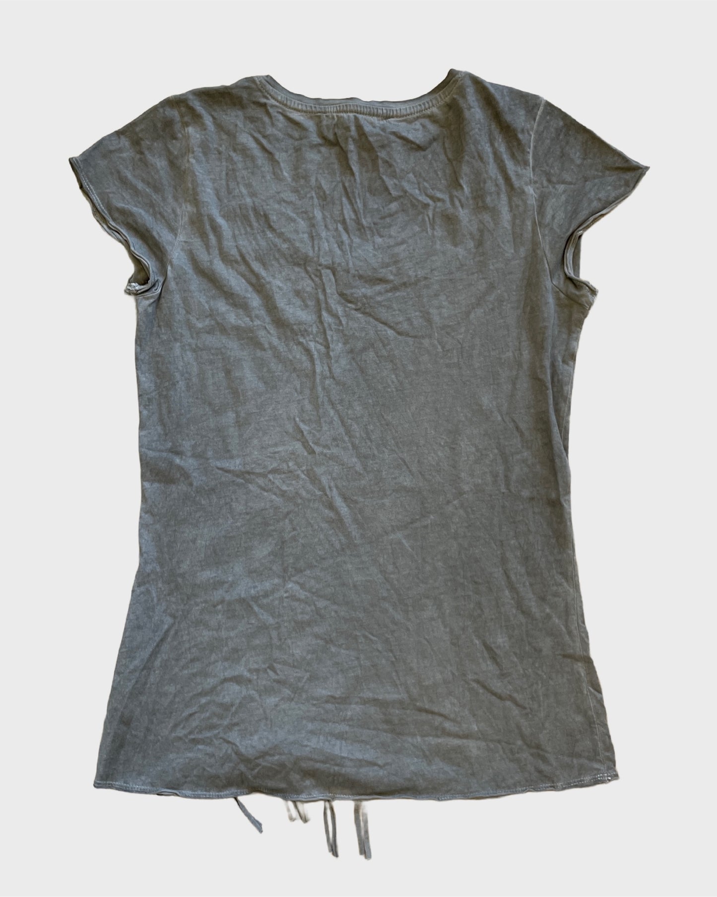 Vintage Studded & Braided T-Shirt