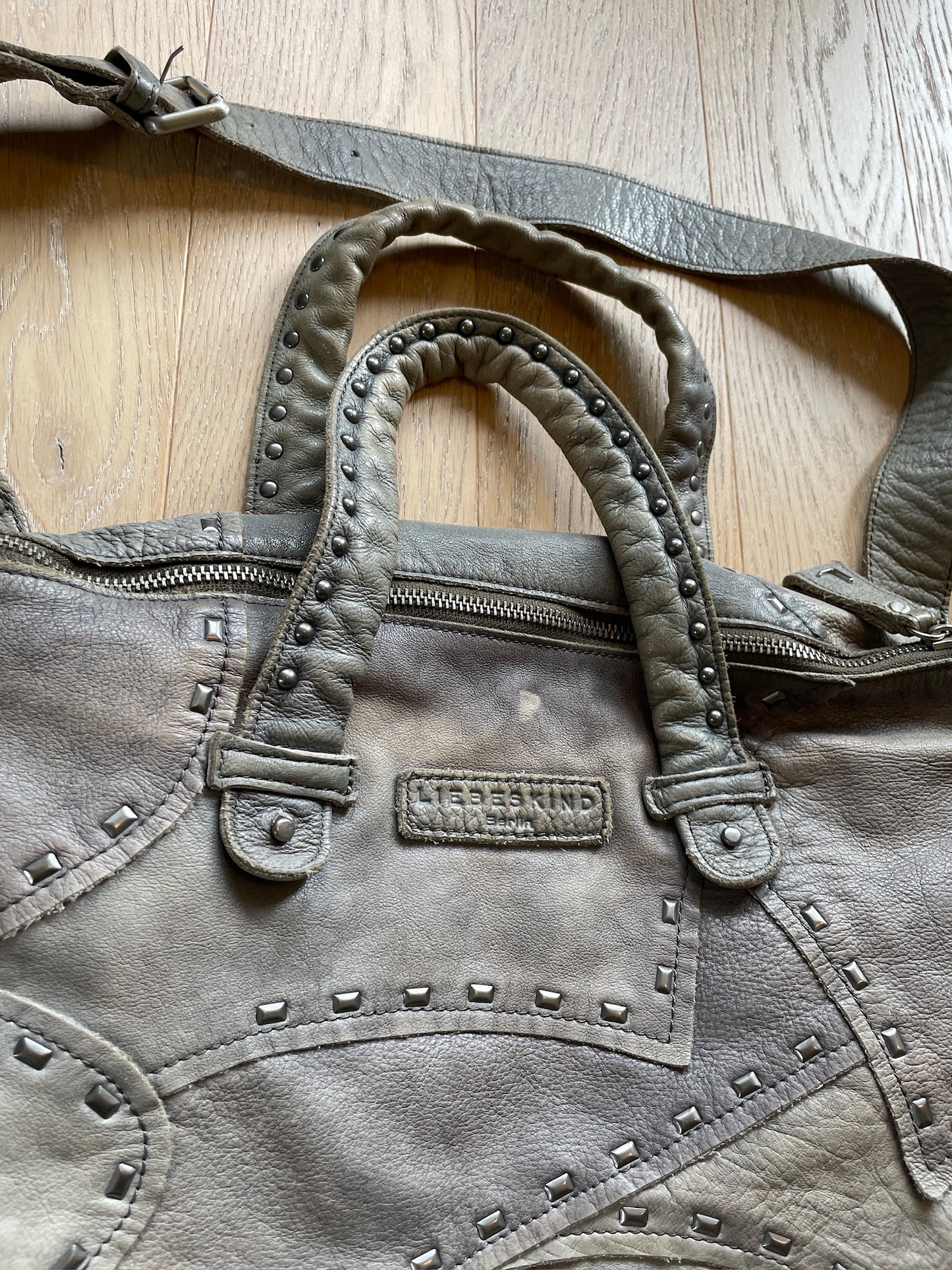 Vintage Liebeskind Studded Leather Bag