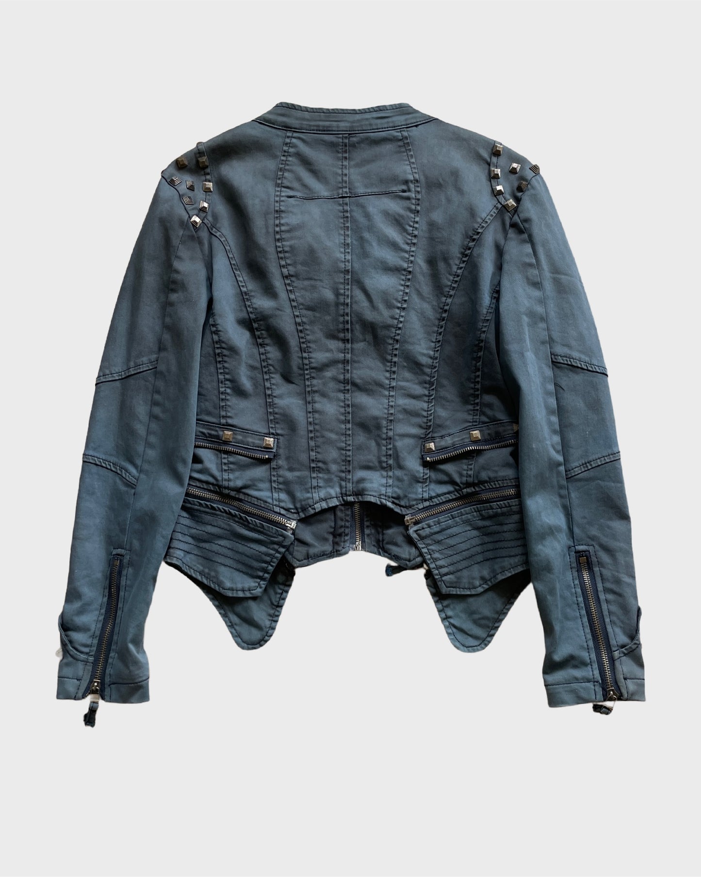 Vintage Studded Biker Jacket