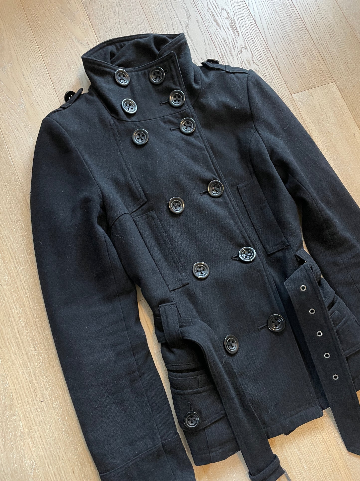 Vintage Coat with Button Details