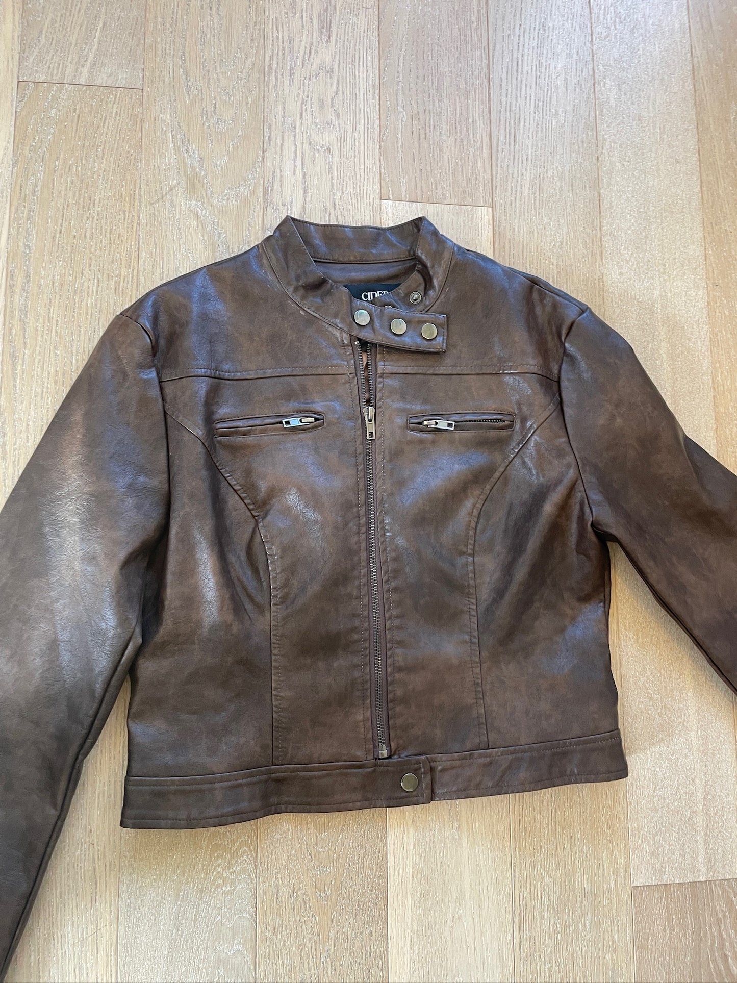 Vintage Leather Racing Jacket