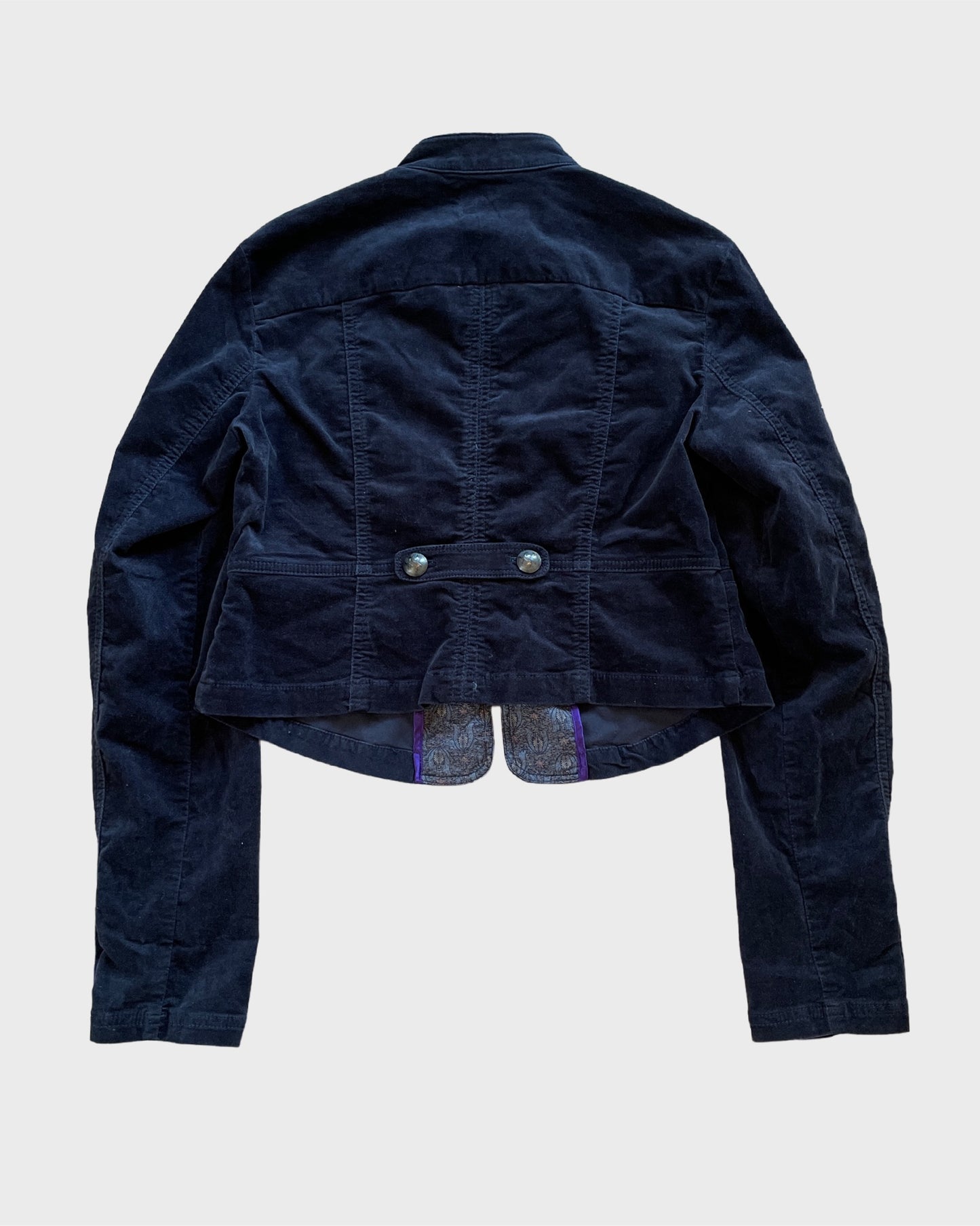 Vintage Velour Napoleon Jacket