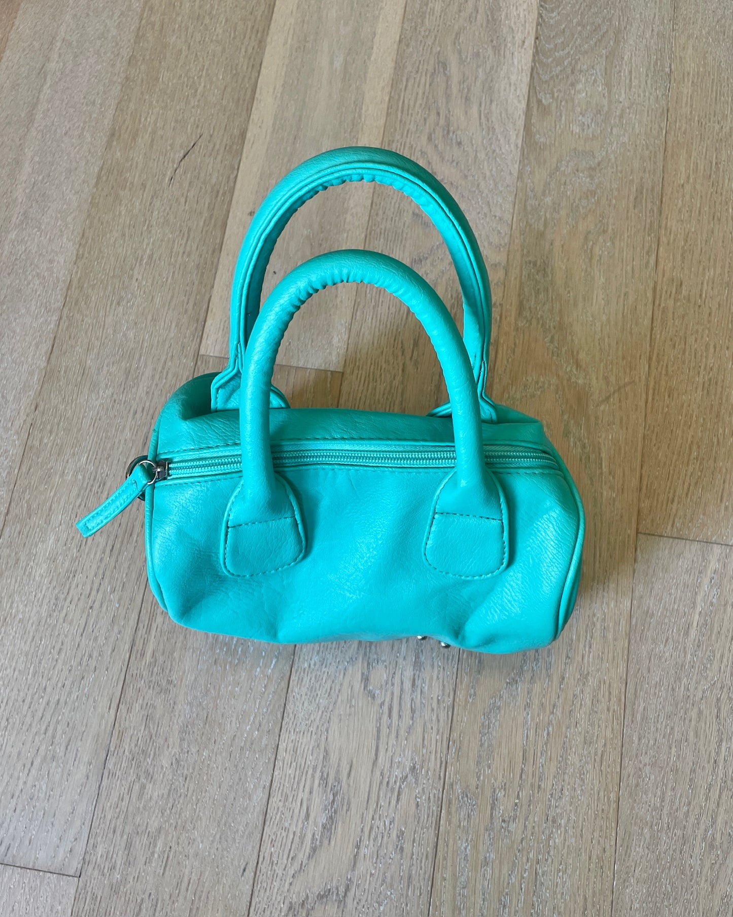 Vintage Teal Studded Bag