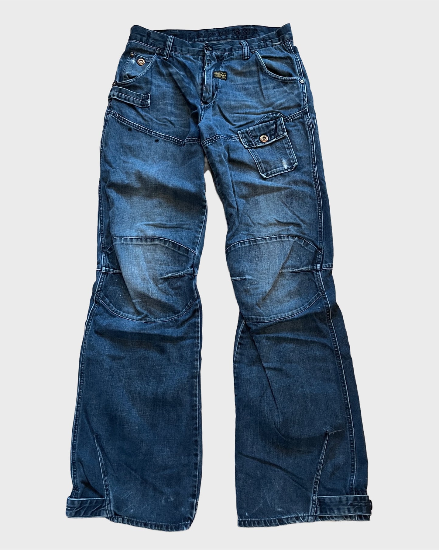Vintage G-Star RAW Biker Denim Jeans