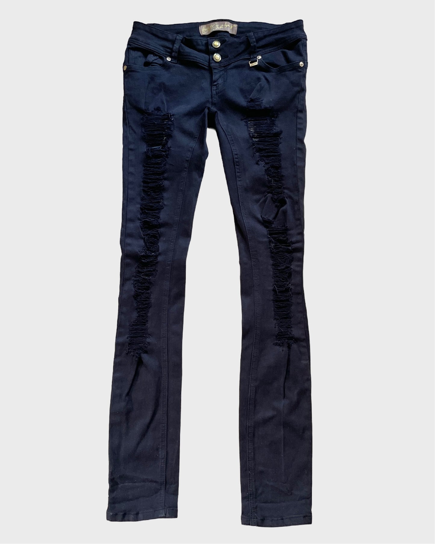 Vintage Skinny Ripped Jeans