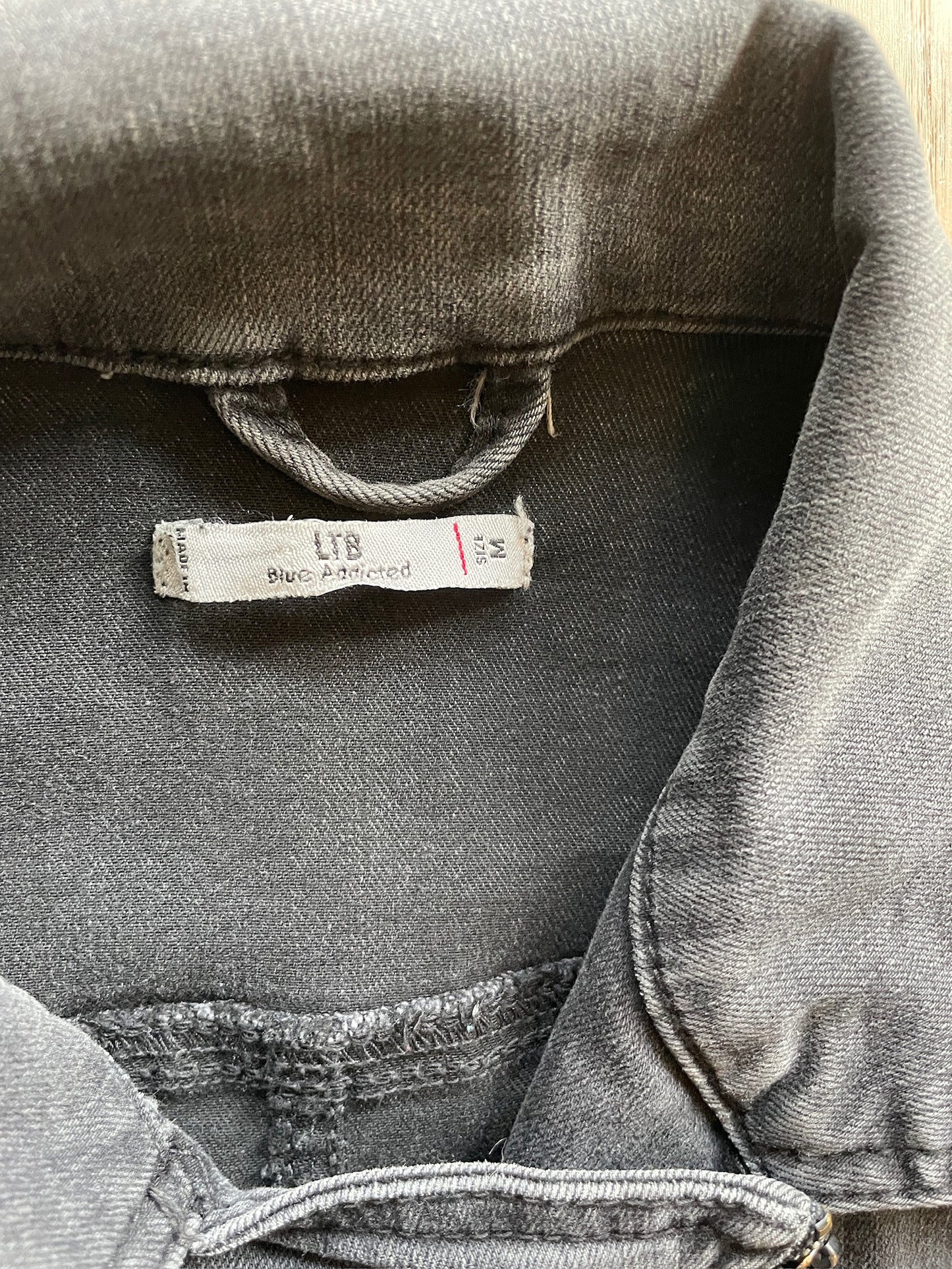 Vintage Jeans Biker Jacket