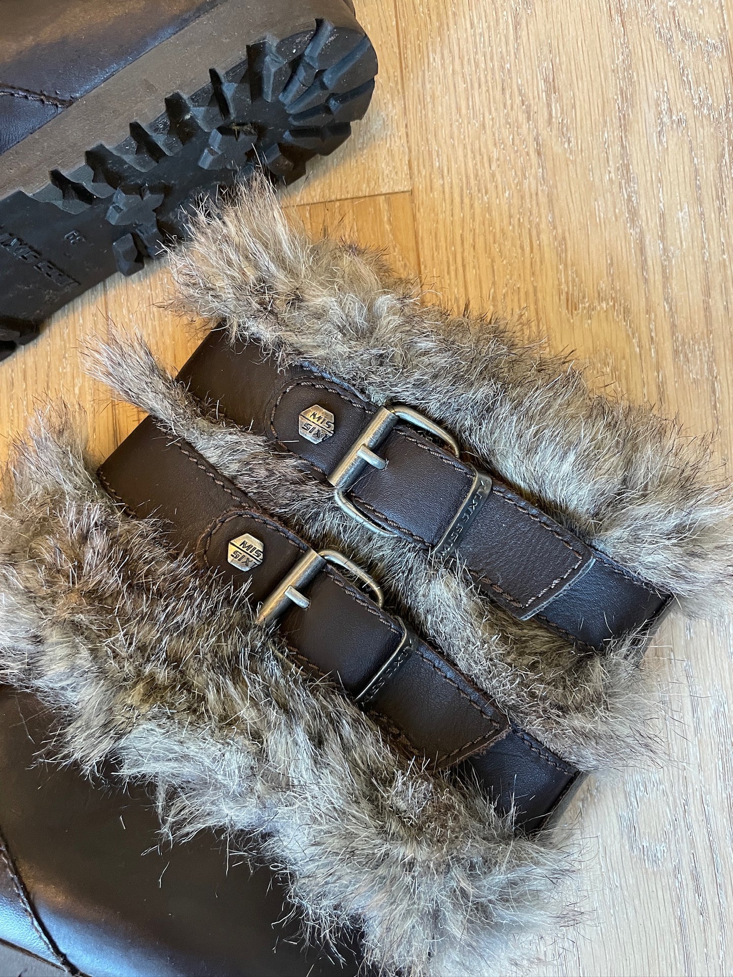 Vintage Miss Sixty Fur Boots