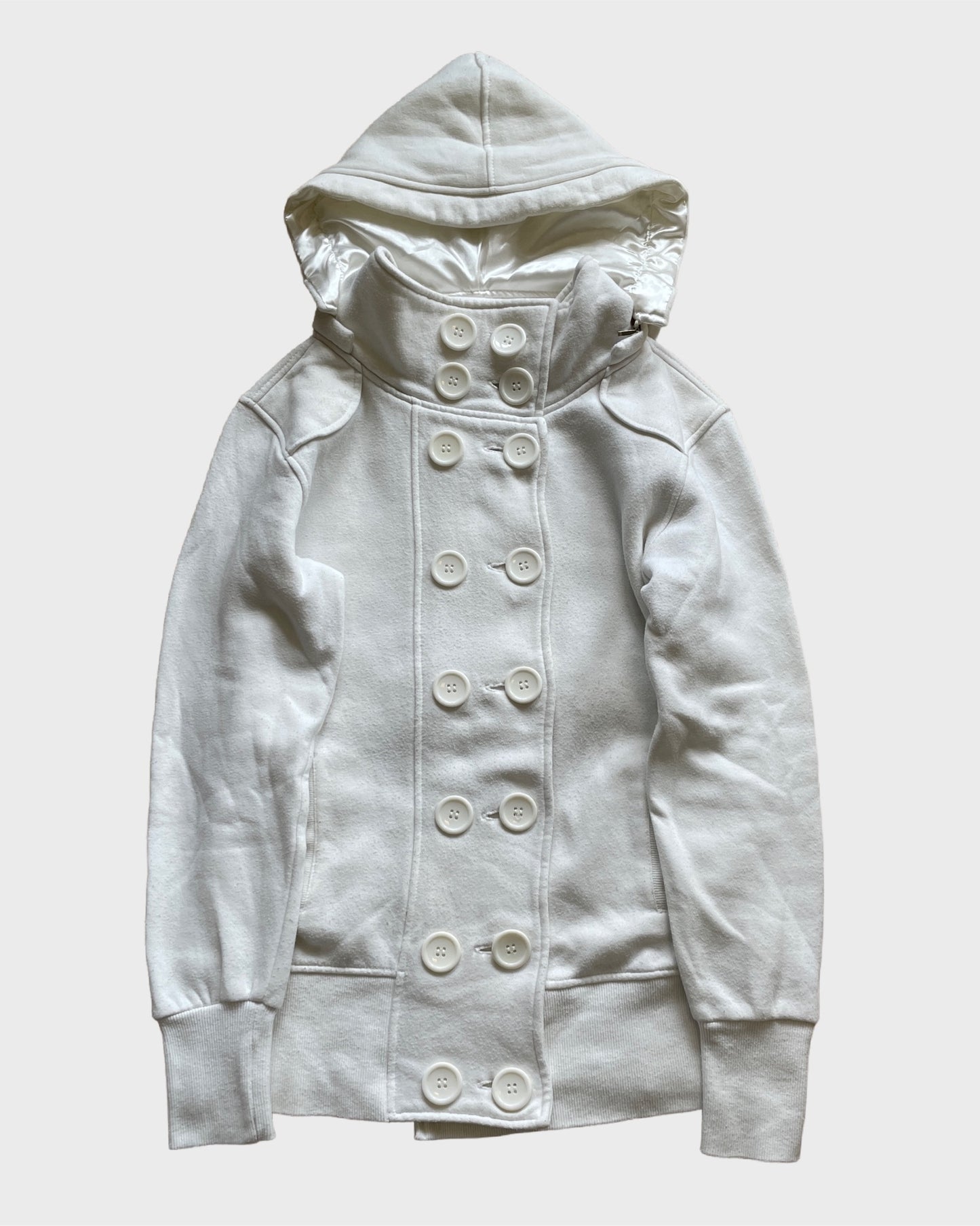 Vintage Double Breasted High Collar Jacket