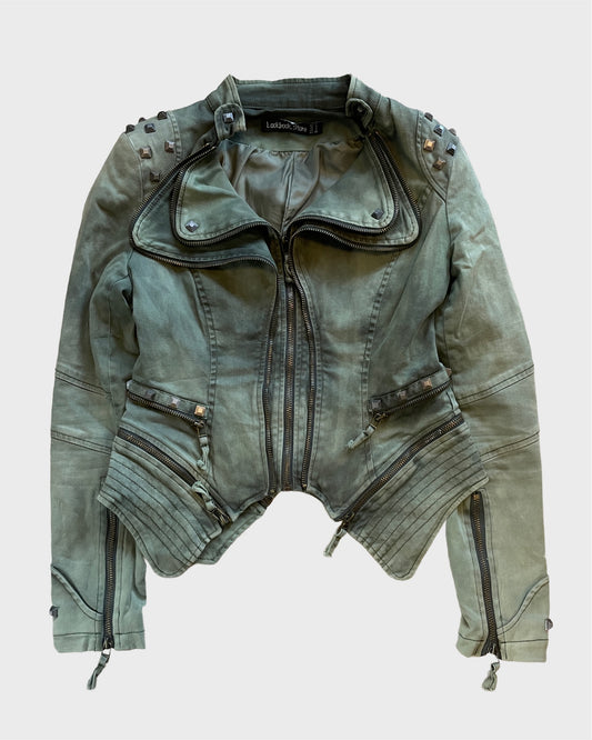 Vintage Studded Biker Jacket