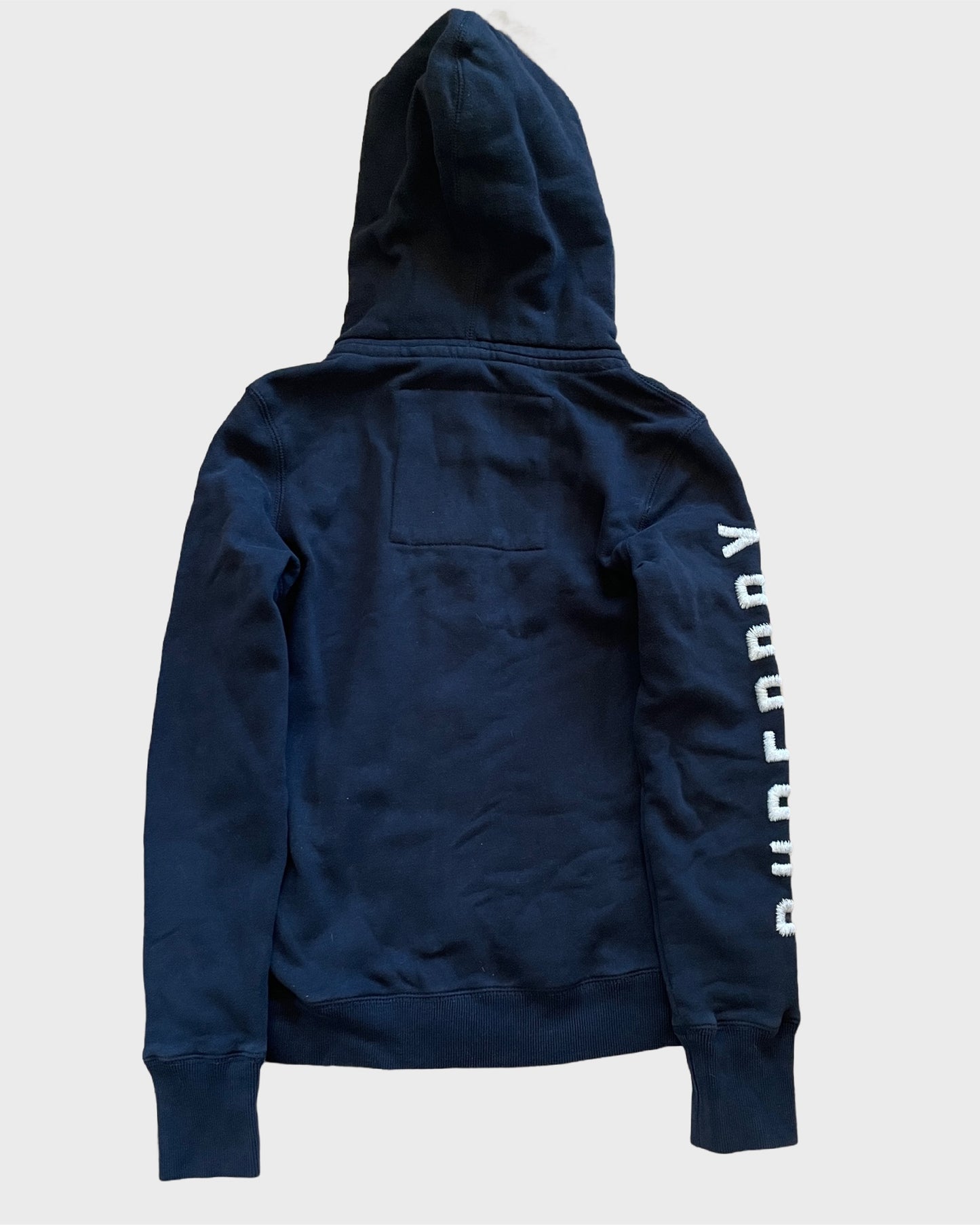 Vintage Superdry Fur Zip Hoodie