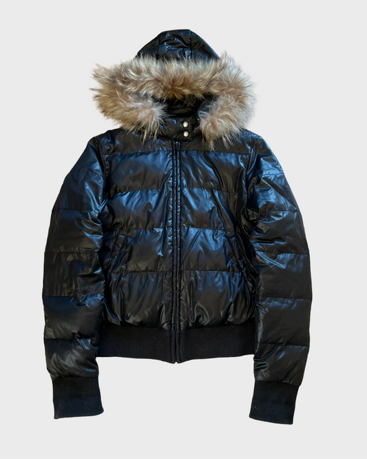 Vintage Fur Puffer Jacket