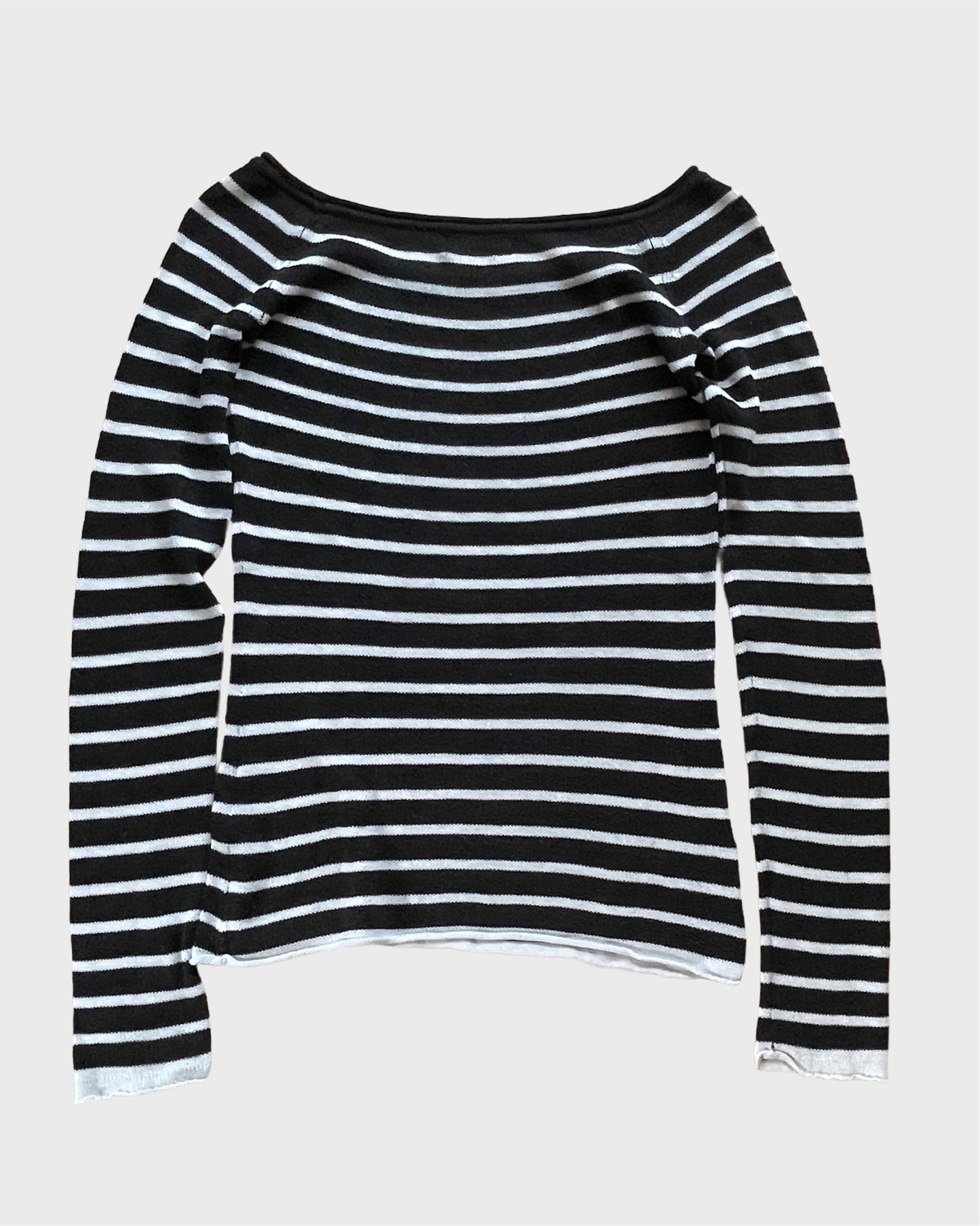 Vintage Striped Knit Sweater