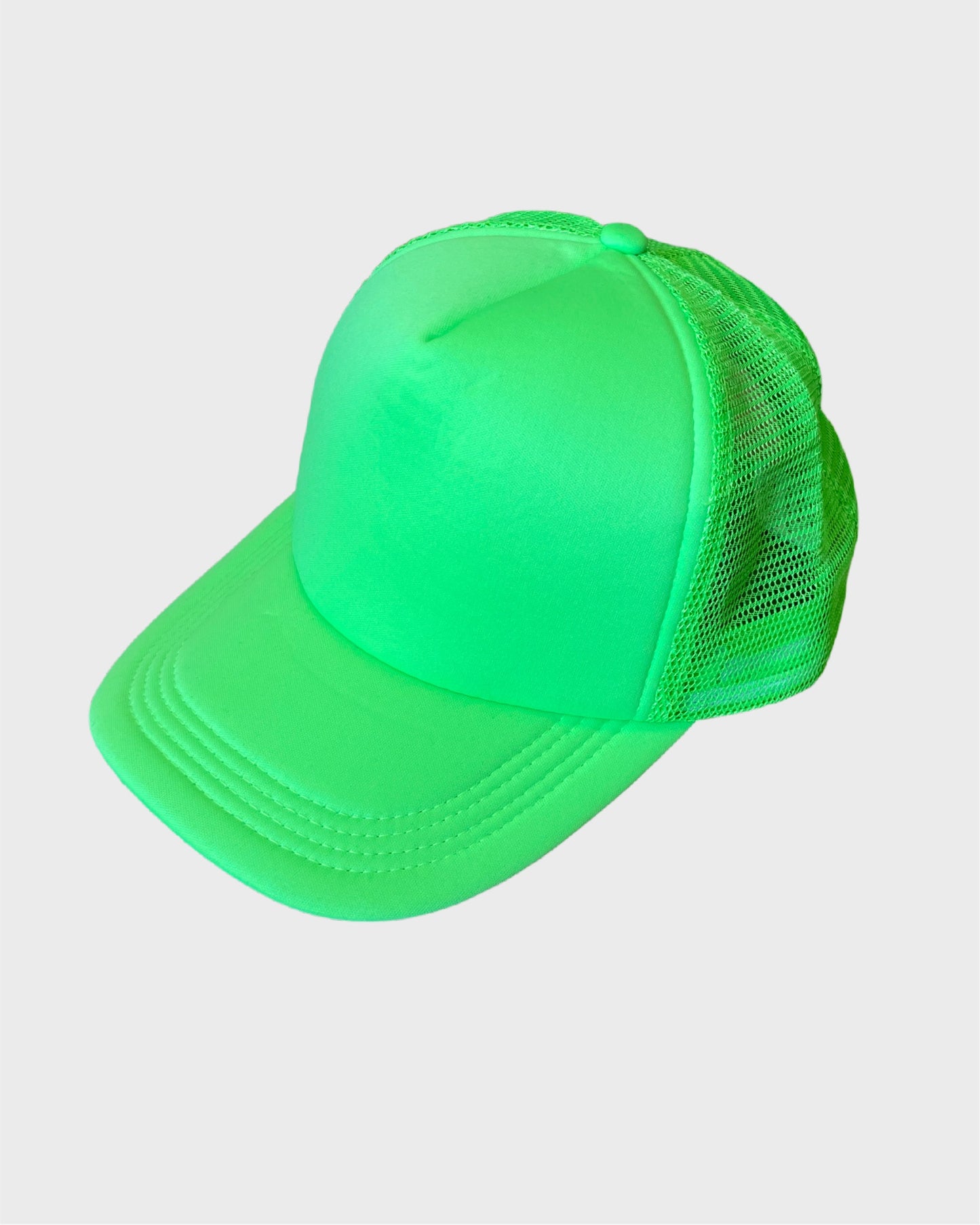 Vintage Neon Trucker Cap