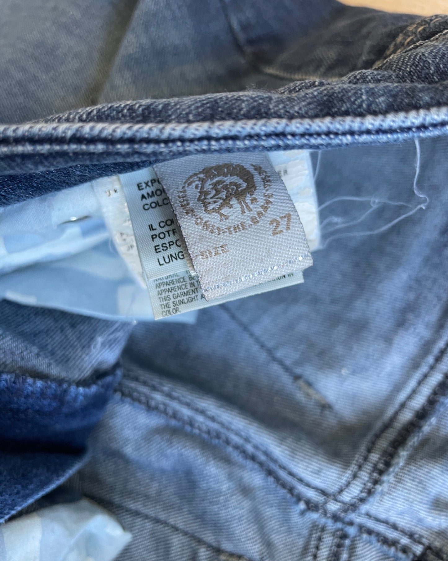 Vintage Diesel Flared Denim Jeans