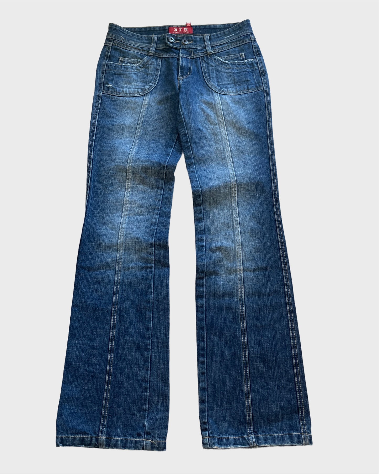 Vintage Low Waist Denim Jeans