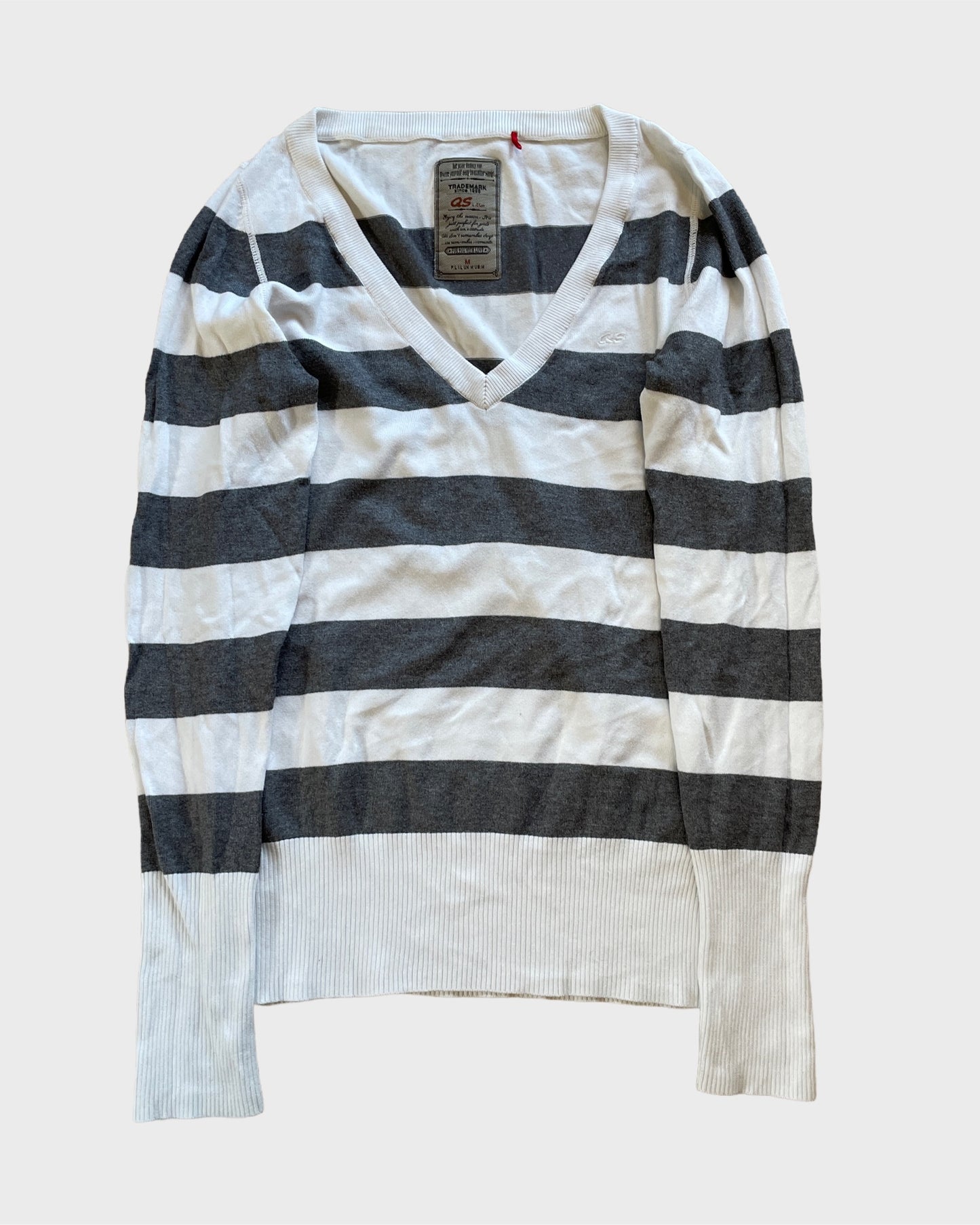 Vintage Striped Knit Sweater