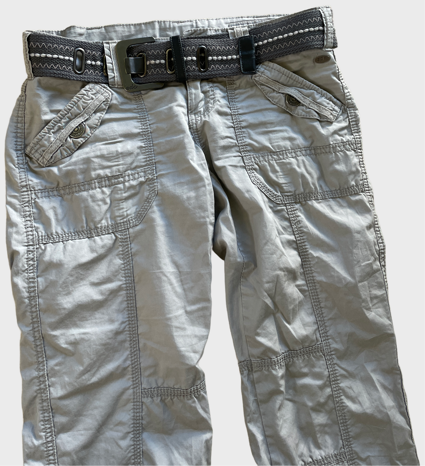 Vintage Flared Cargo Pants