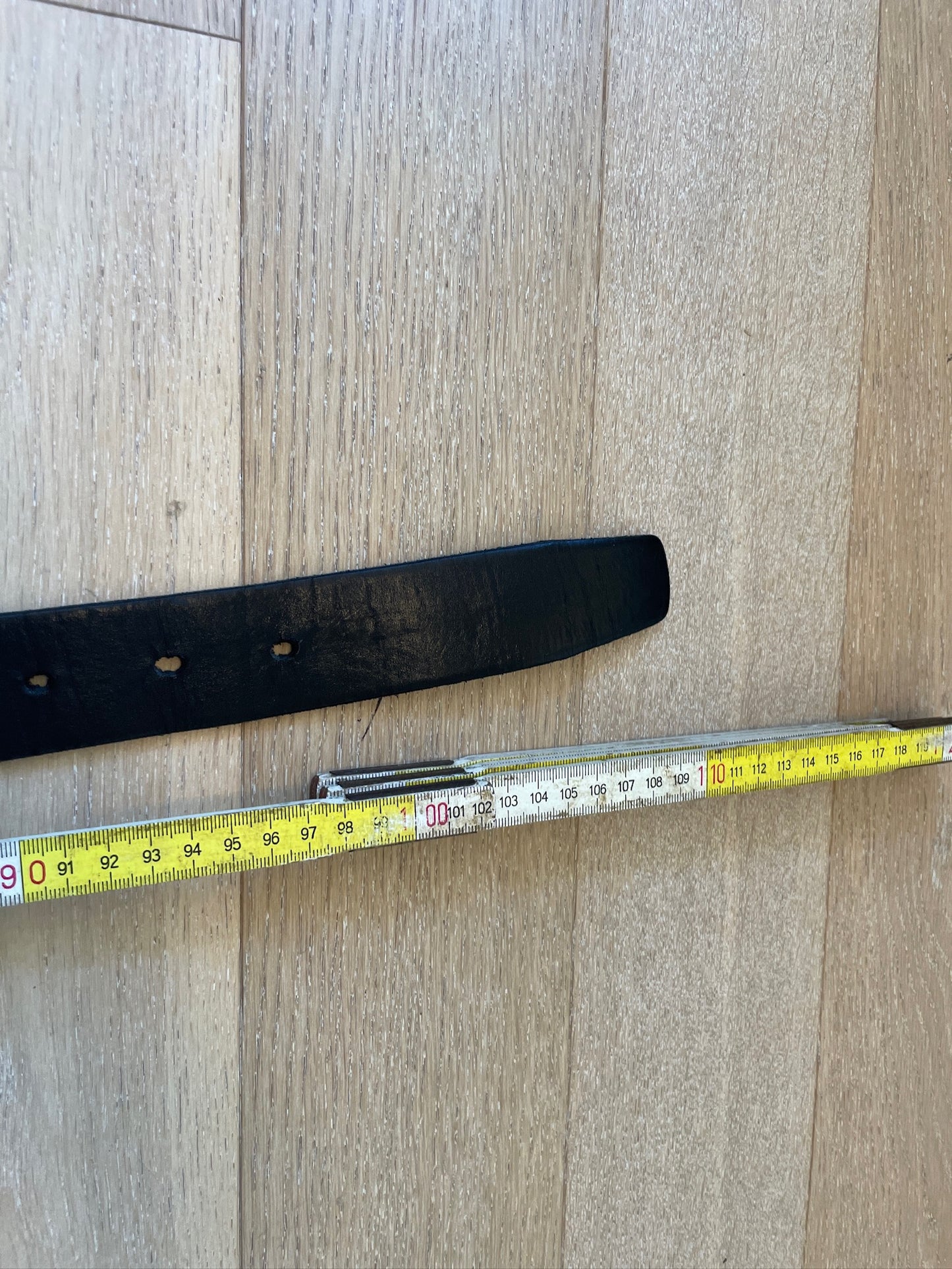 Vintage Philipp Plein Pistol Leather Belt