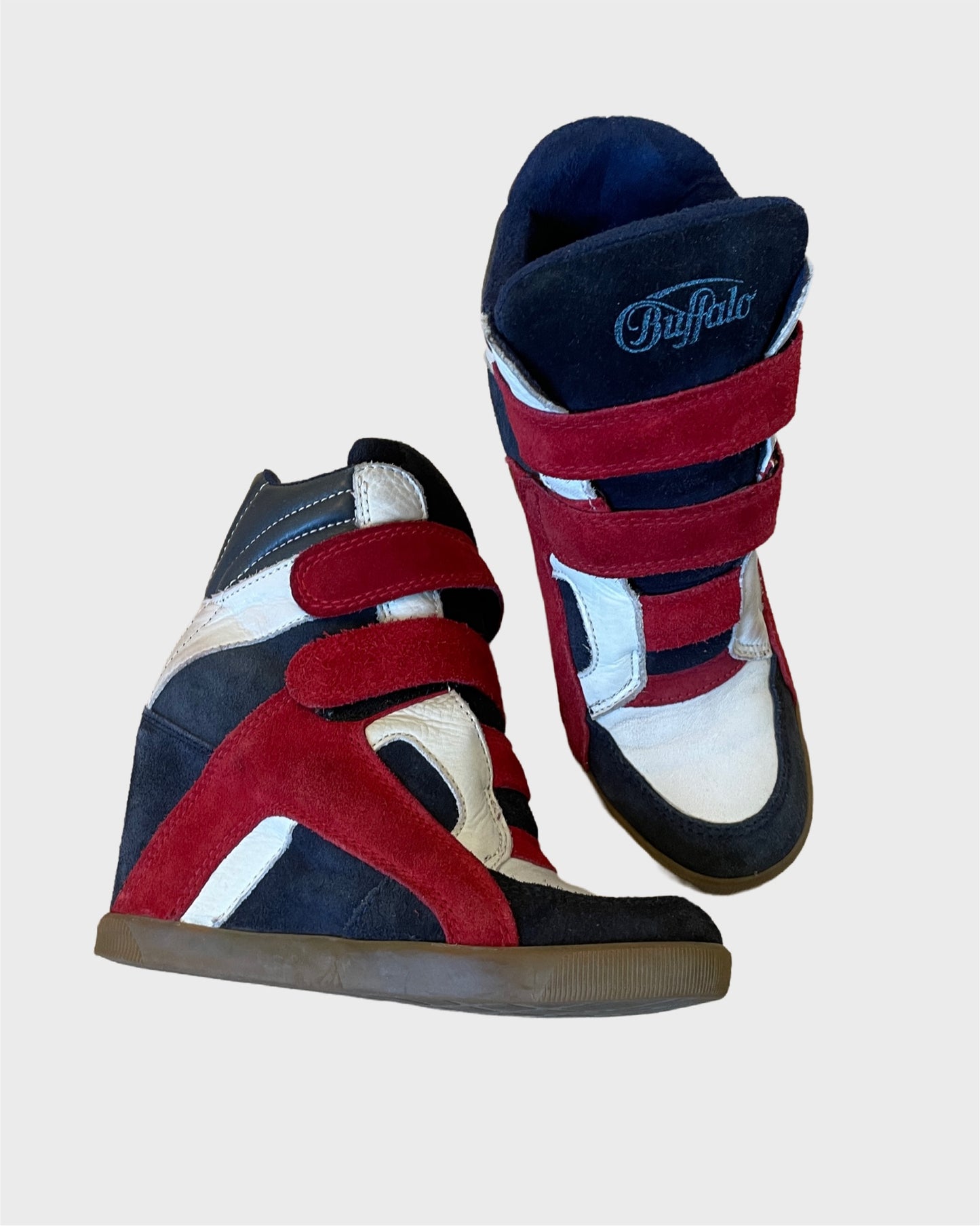 Vintage Buffalo Wedge Sneaker
