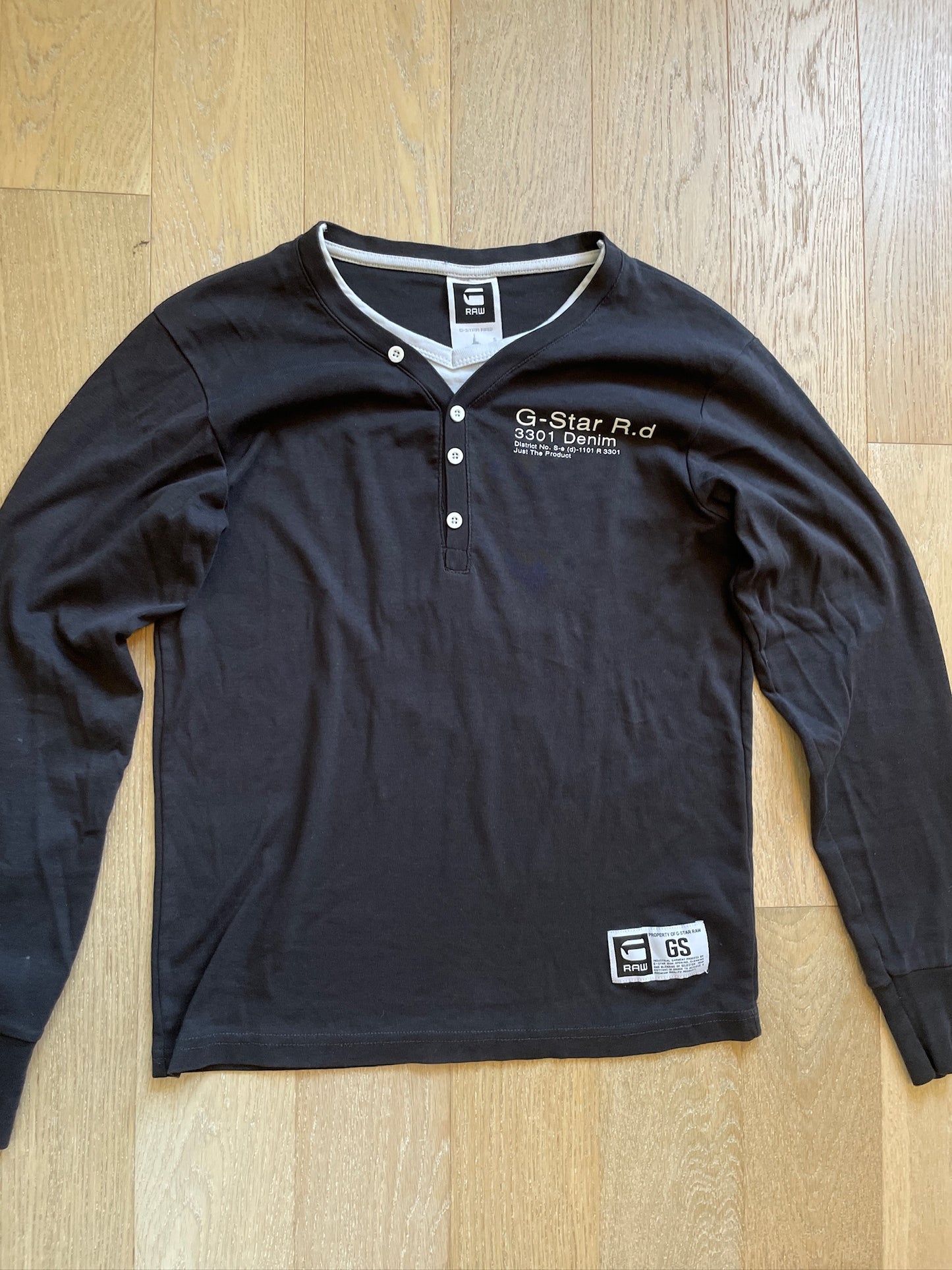 Vintage G-Star RAW Henley Longsleeve