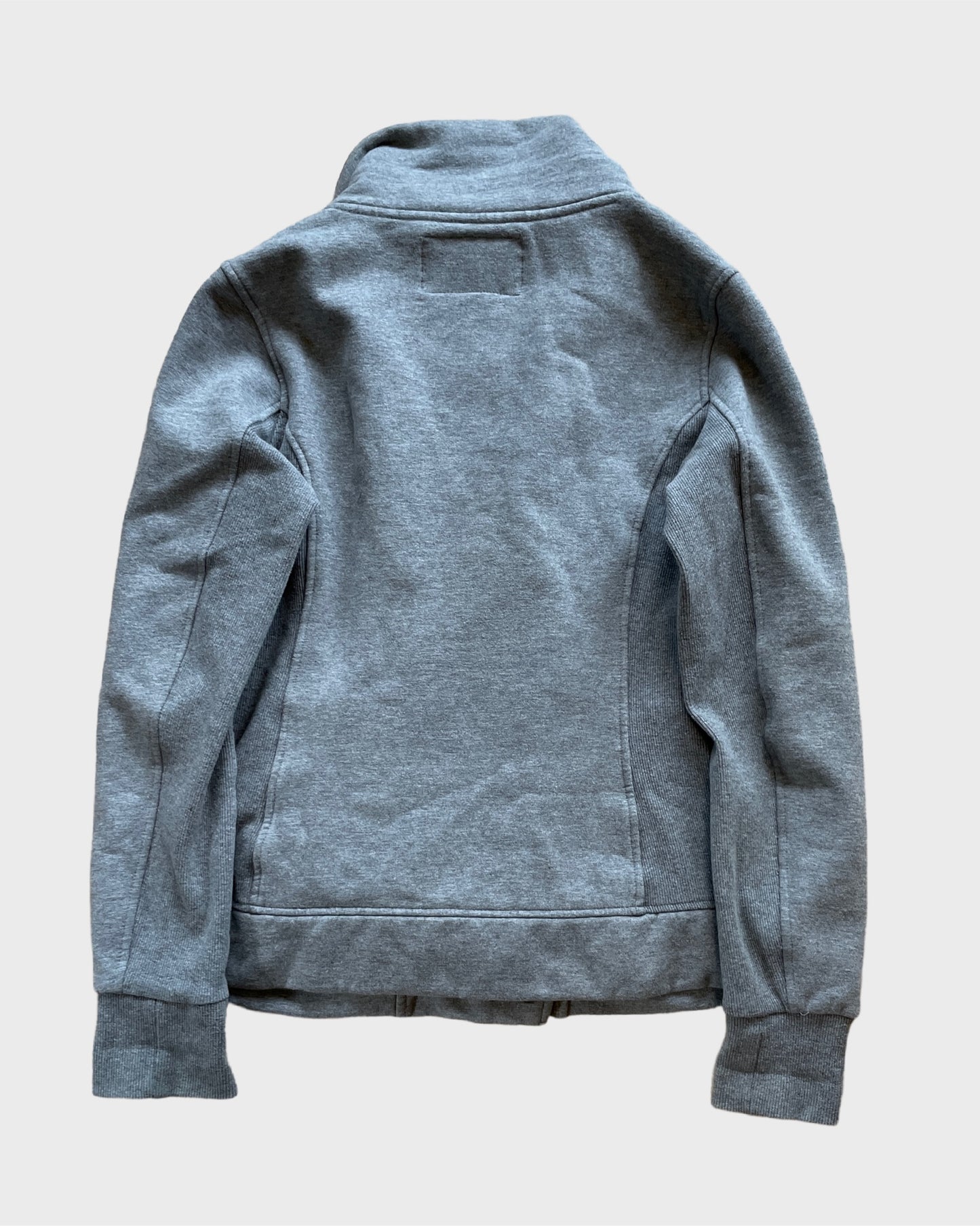 Vintage High-Collar Bottom Up Jacket