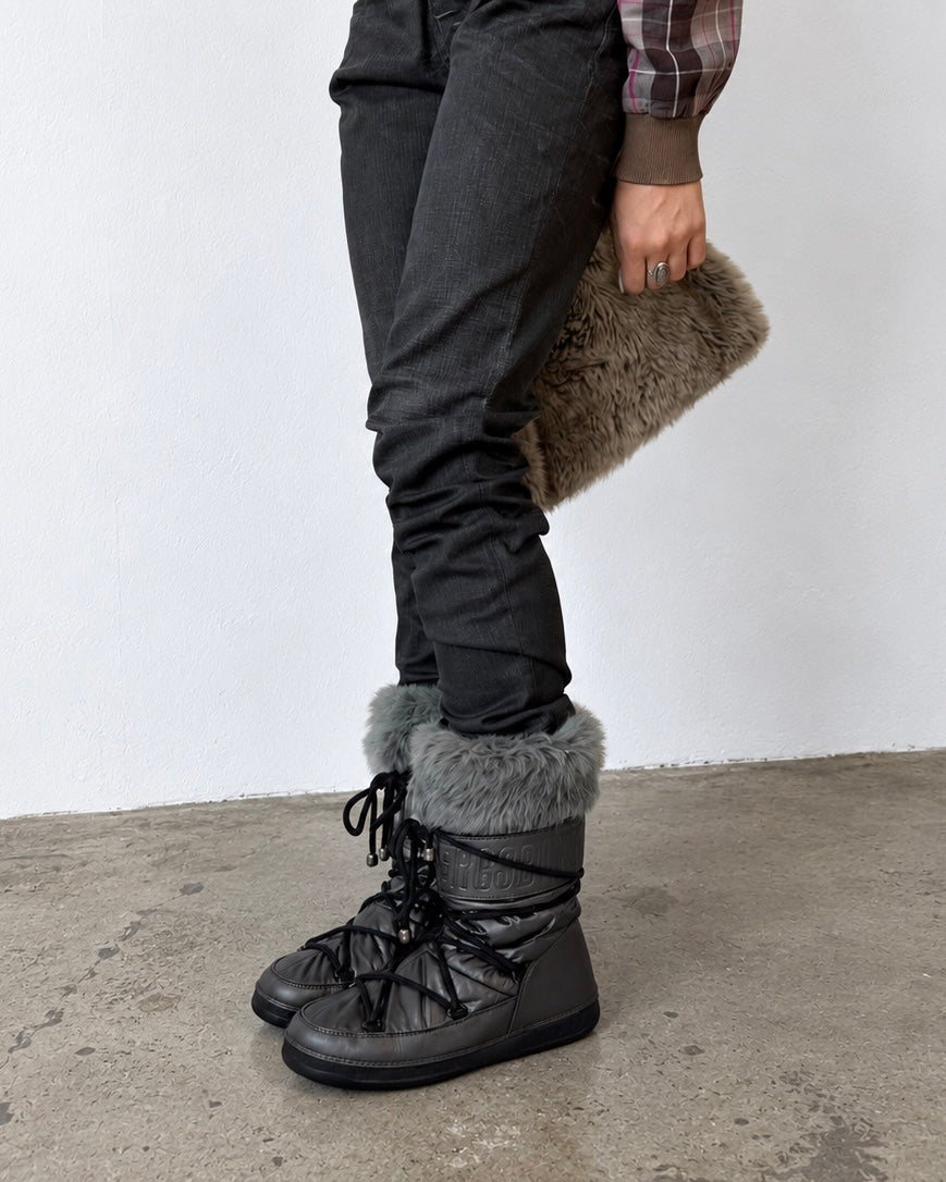 Dirk Bikkembergs Fur Snow Boots
