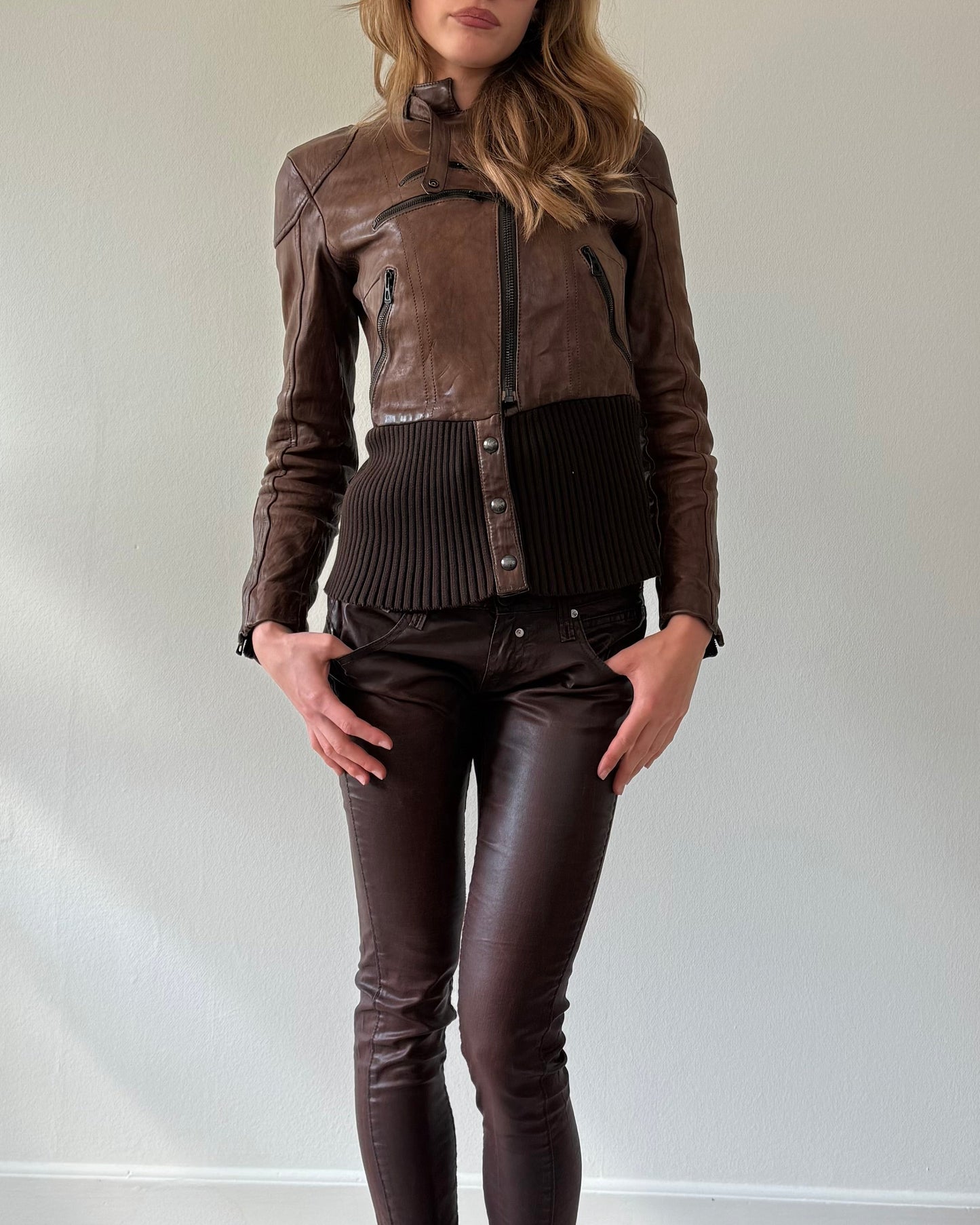 Vintage Boss Leather Jacket