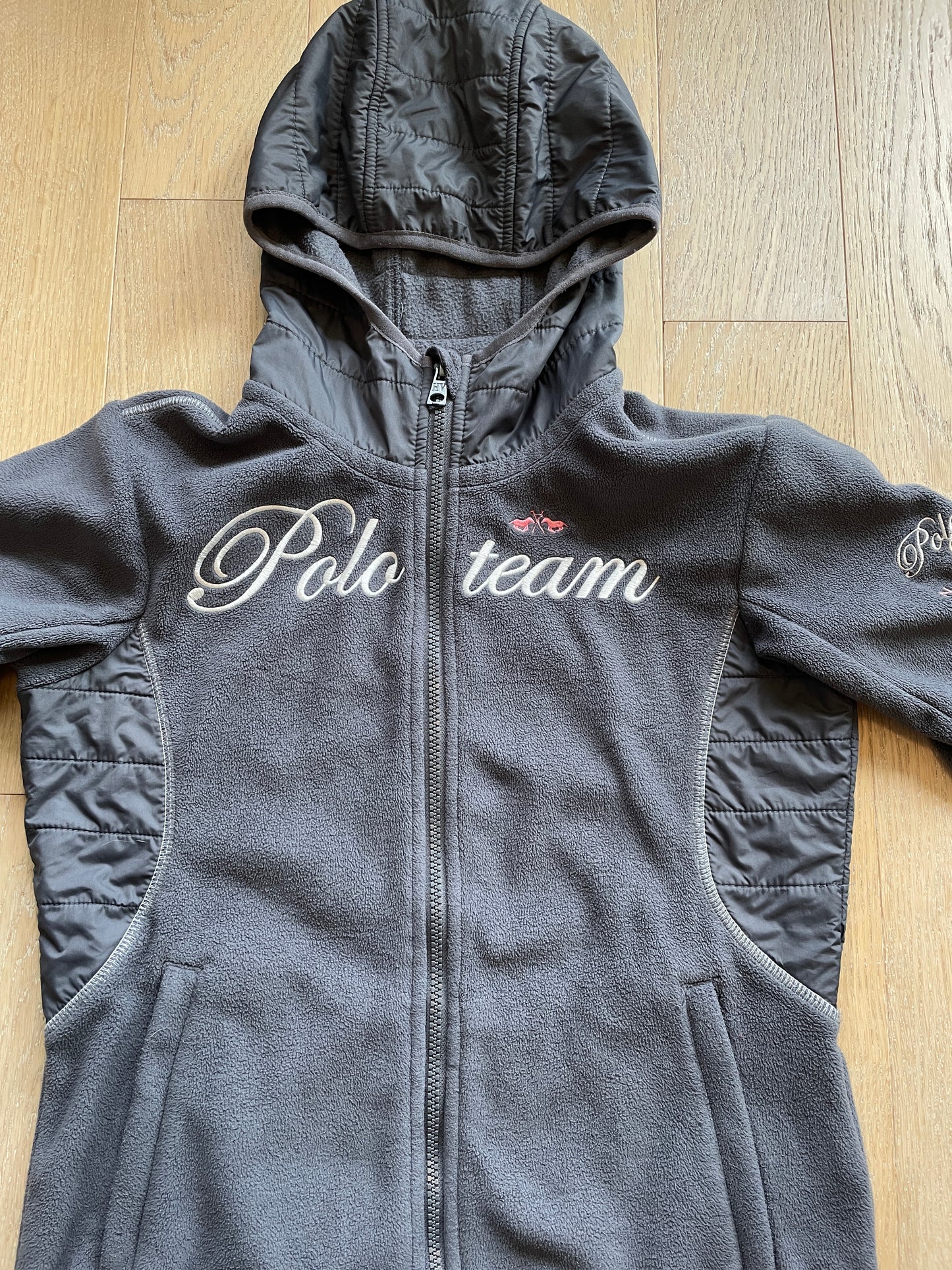 Vintage HV Polo Fleece Zip Hoodie